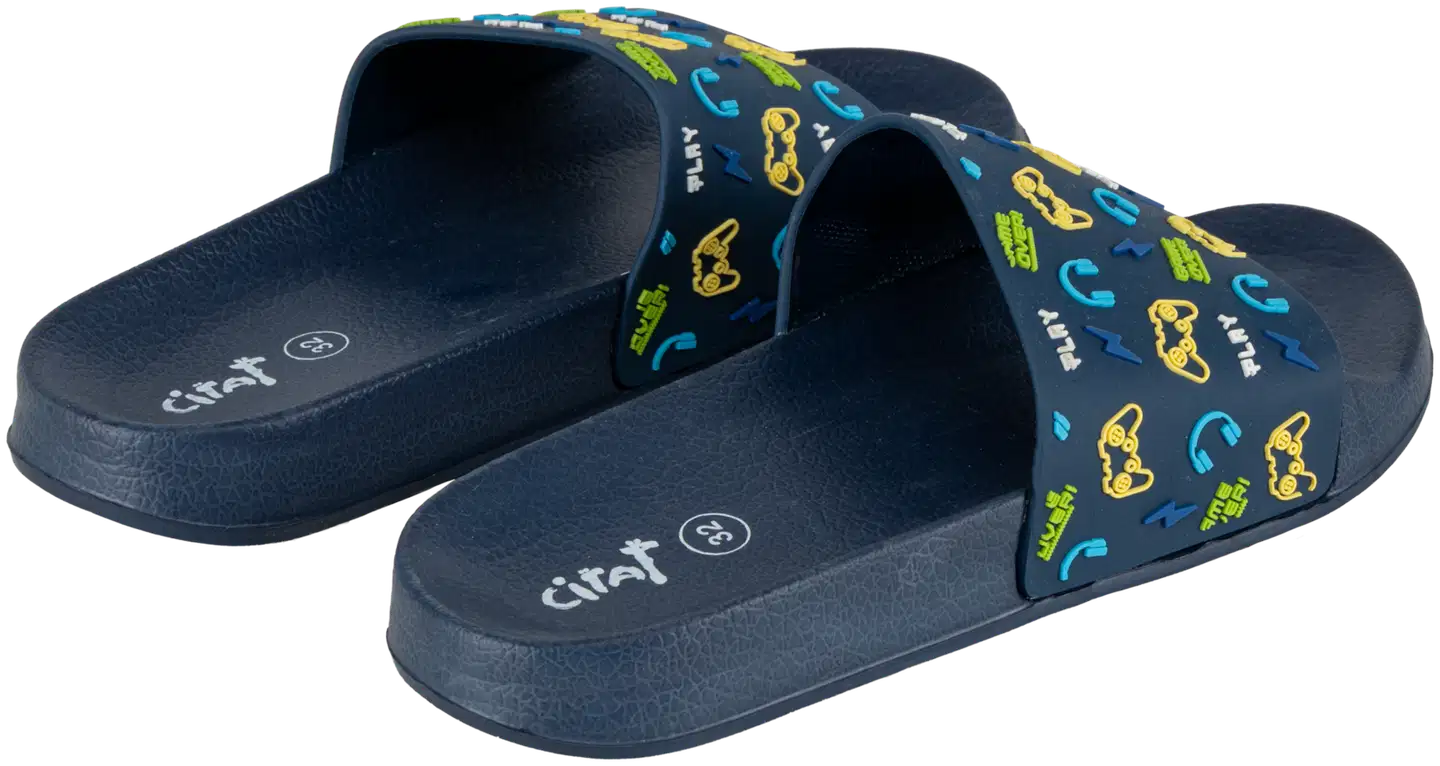 Ciraf lasten suihkusandaalit Game B980960 - black/navy - 2
