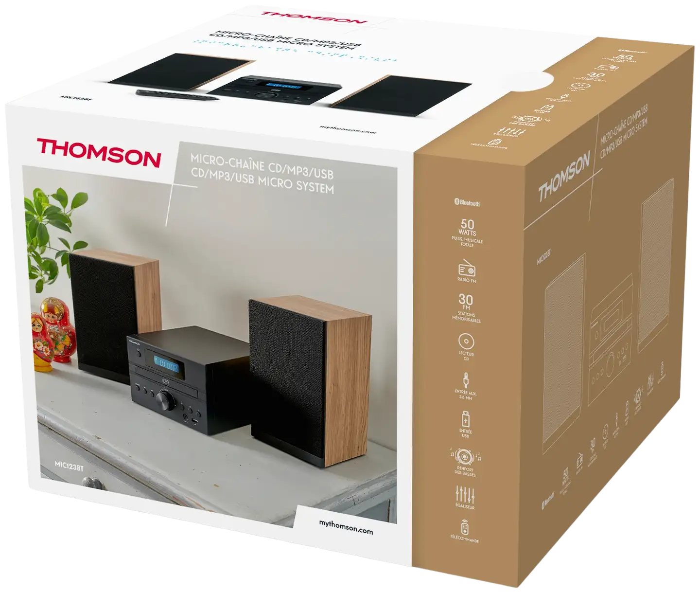 Thomson mikrohifisarja MIC123BT musta - 4