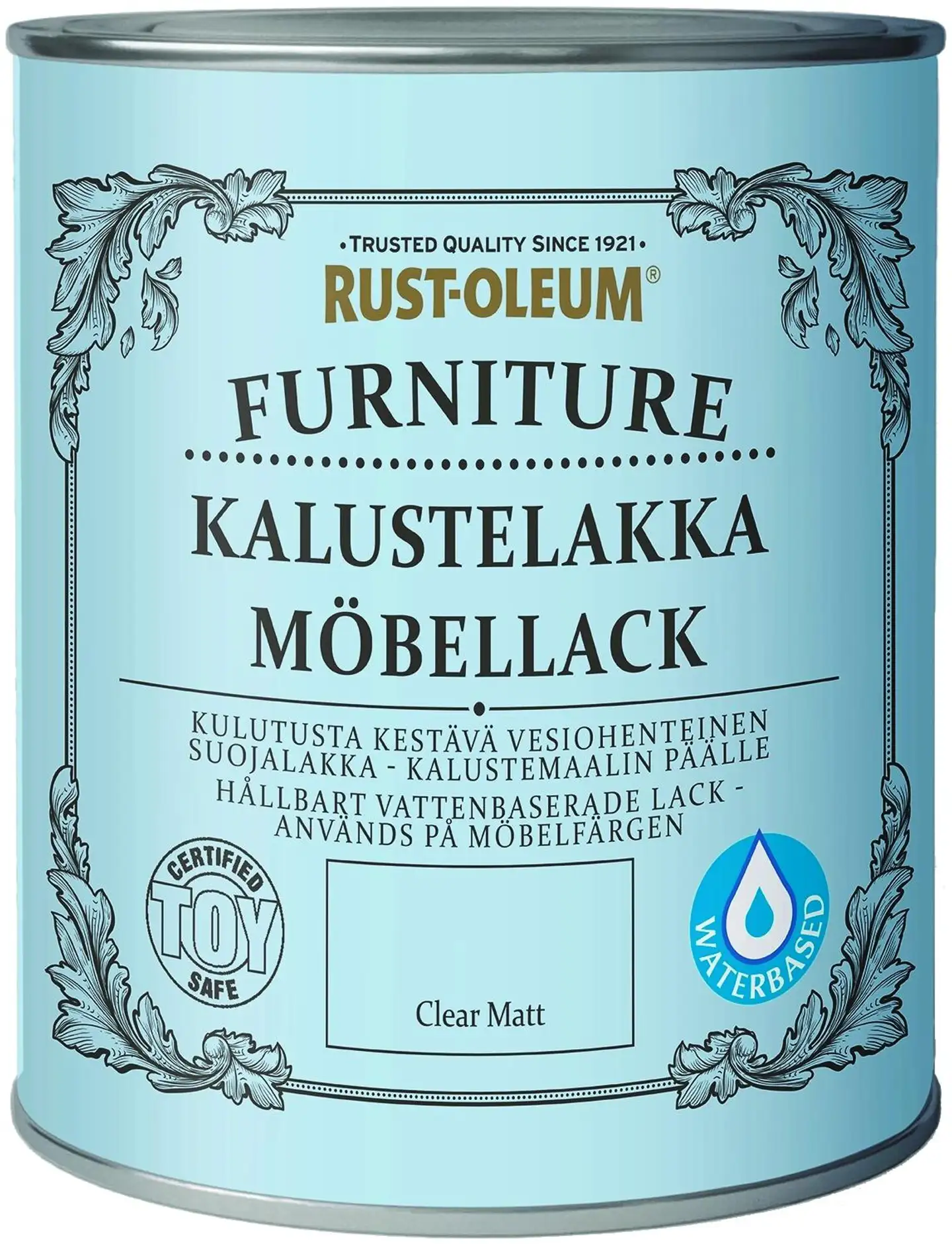 Rust-Oleum kalustelakka 125 ml väritön matta