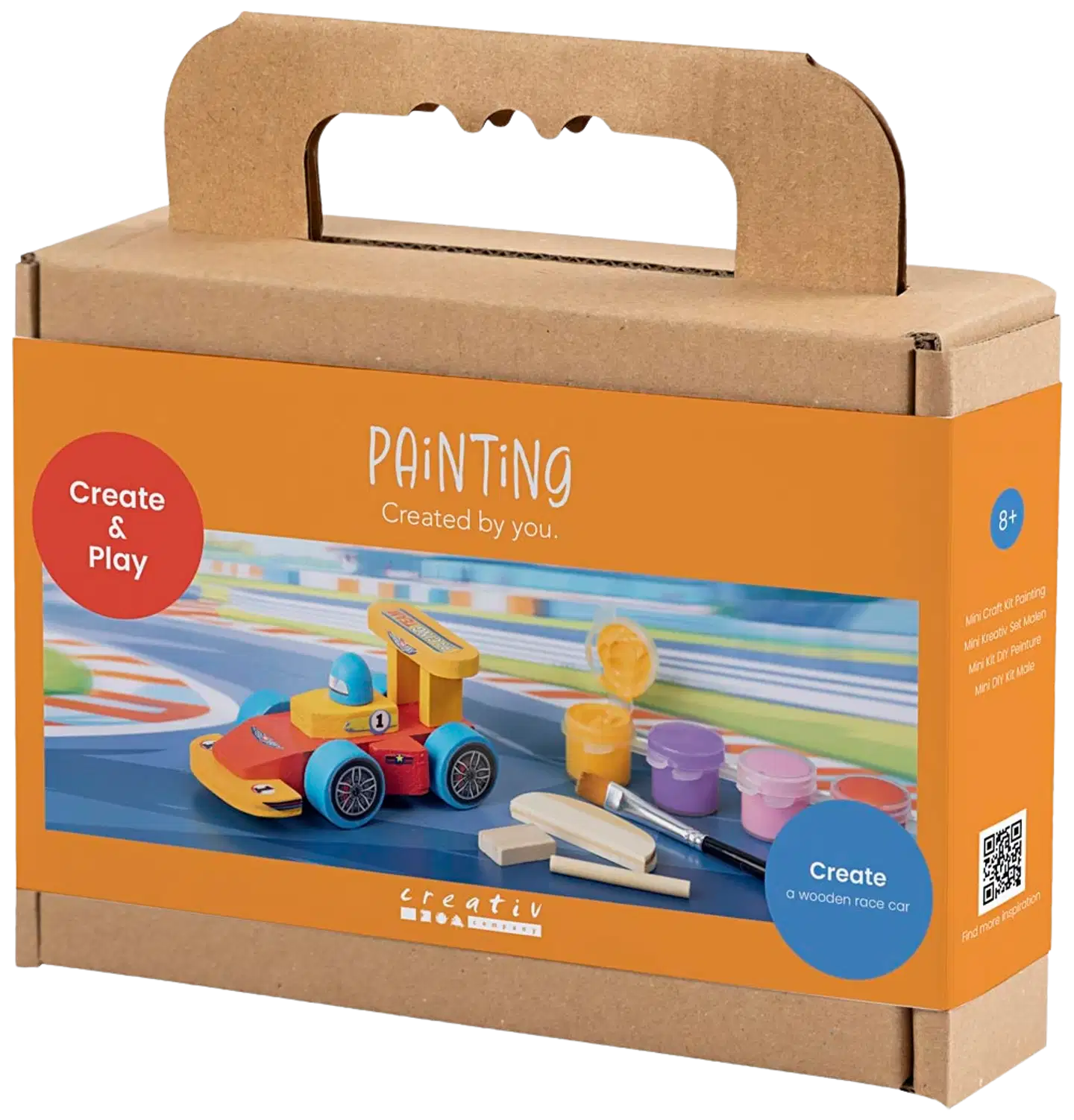 Creativ Company askartelusetti mini maalaus, kilpa-auto - 3