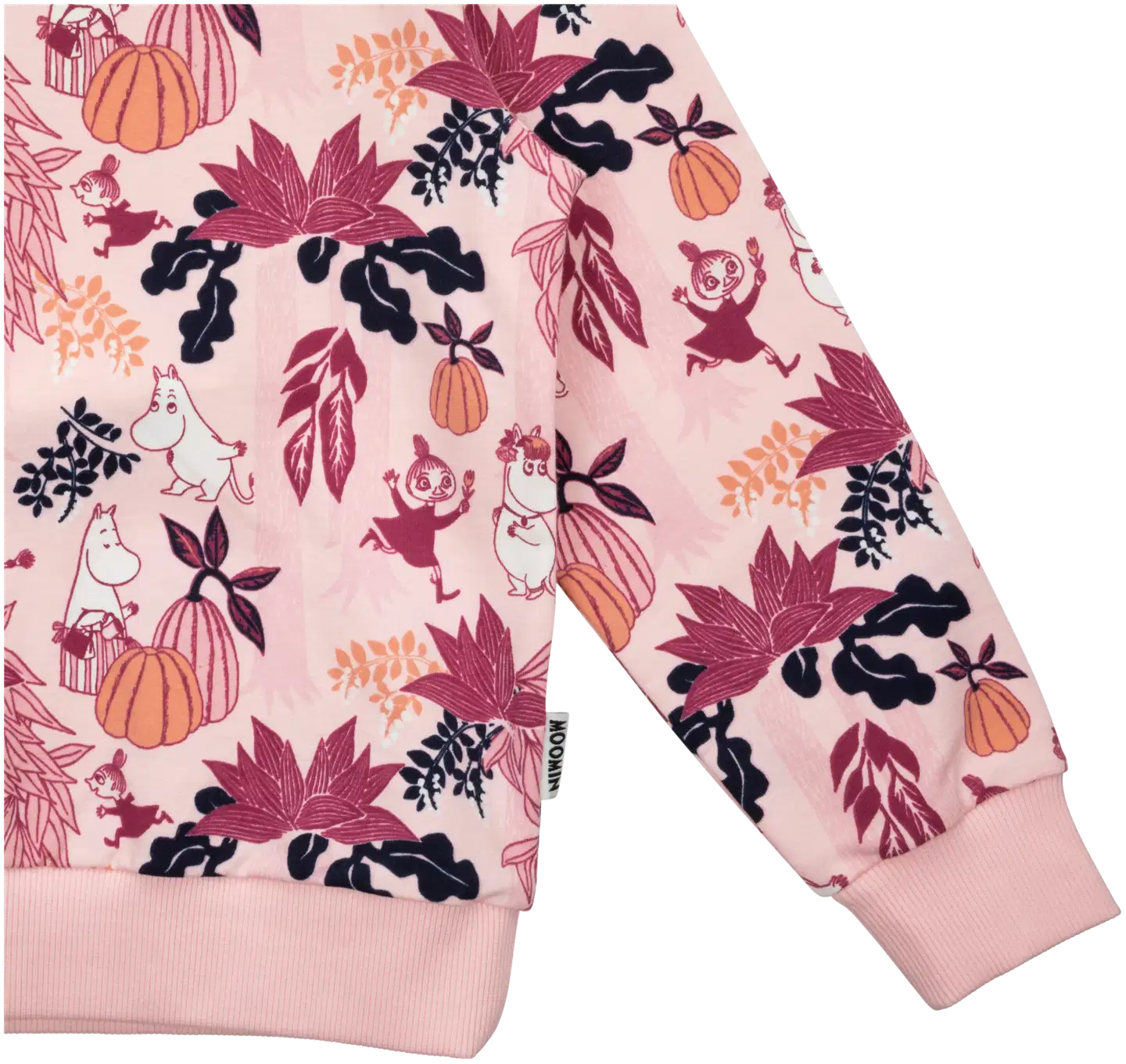 Martinex Muumi lasten collegepaita Kurpitsa 592661 - roosa - 3