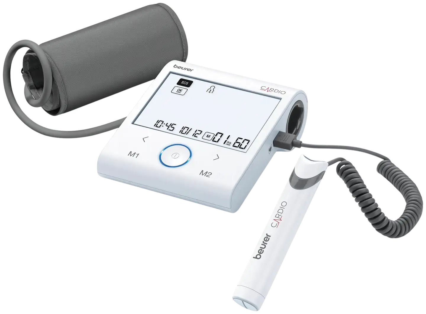 Beurer Verenpainemittari BM96 Cardio Bluetooth, EKG - 1