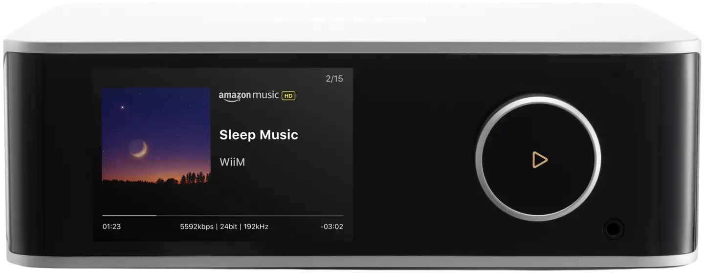 WiiM Ultra Striimeri, Tumman Harmaa - 2