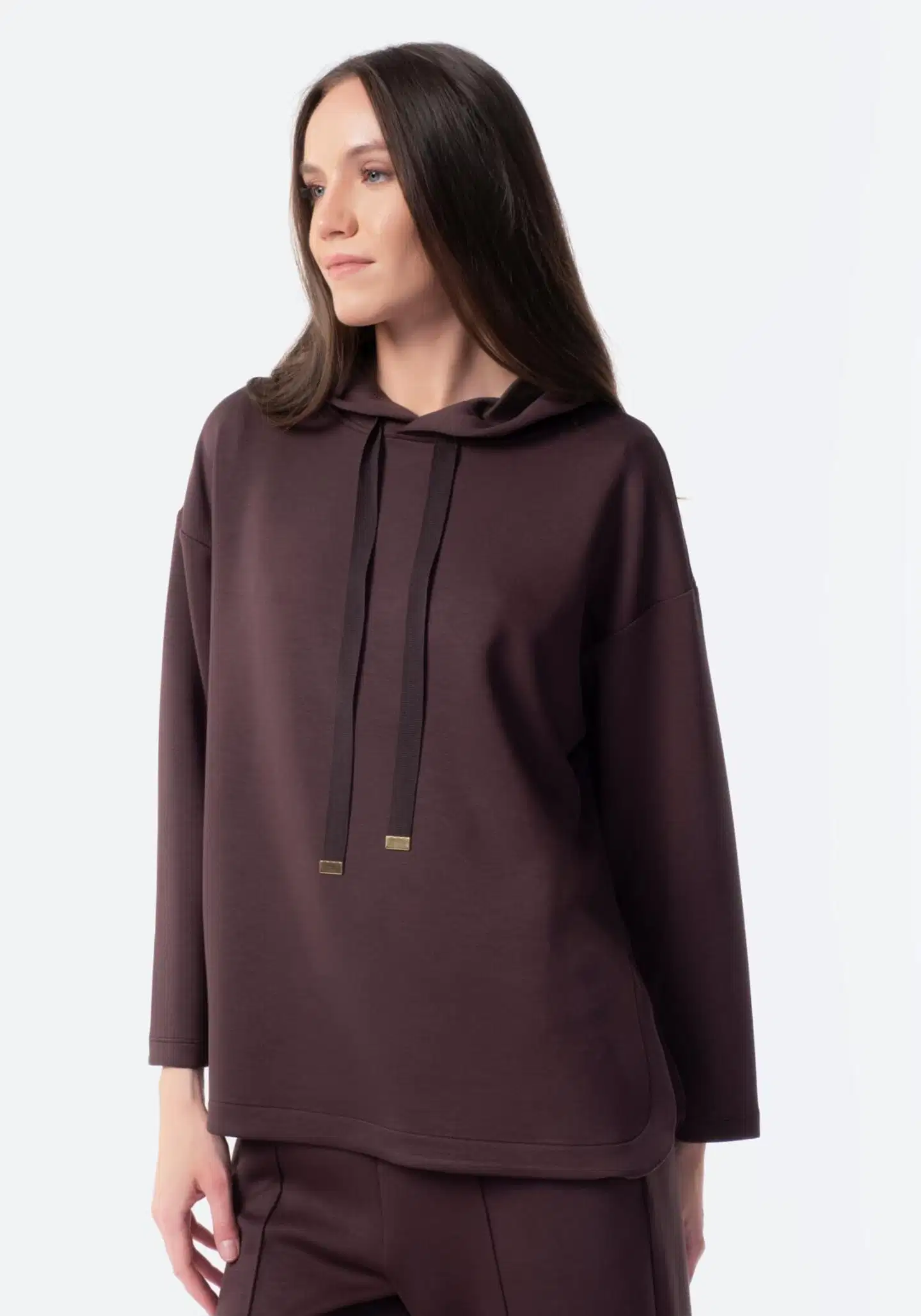 TEX naisten scubahuppari I286131 - BROWN - 1