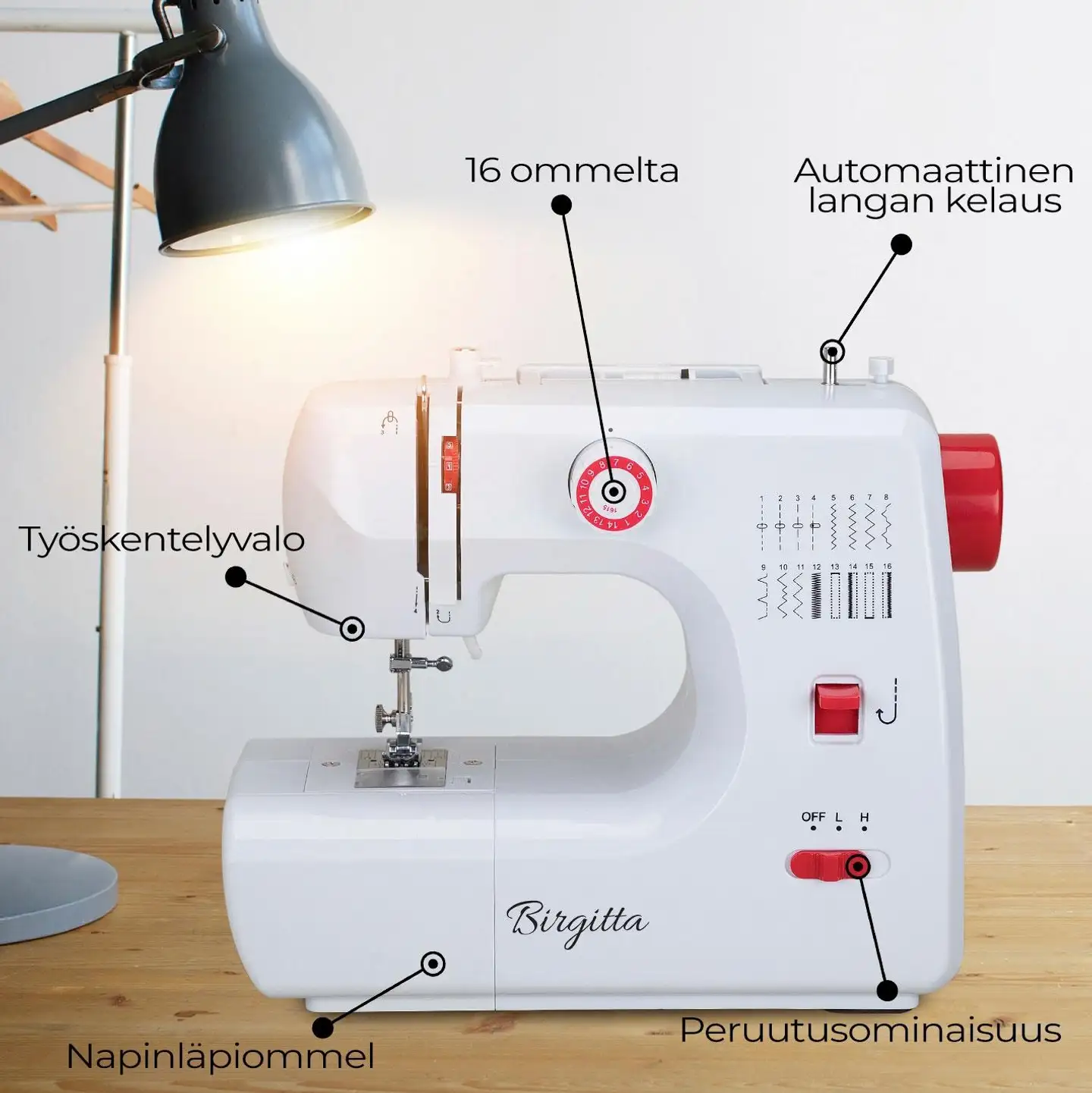 Birgitta ompelukone Premium - 6