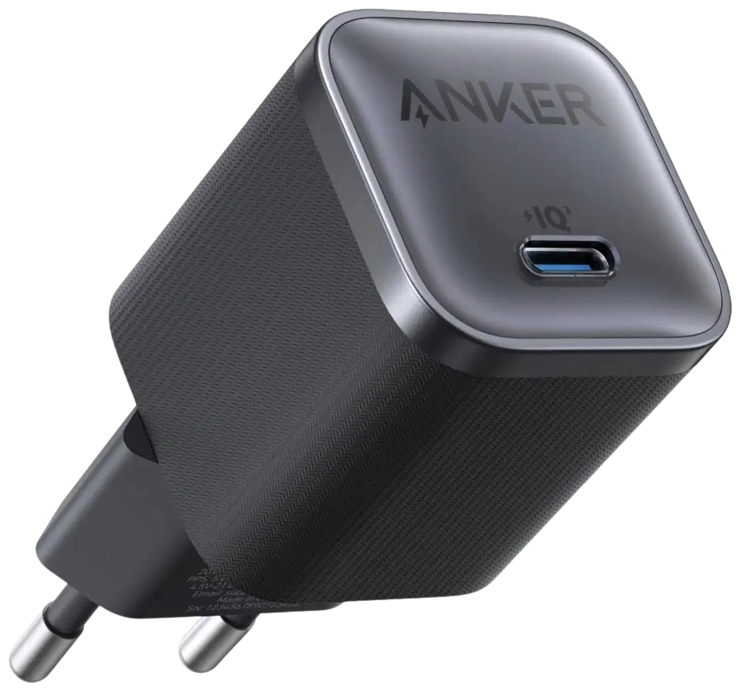 Anker Nano verkkolaturi, 45W, musta