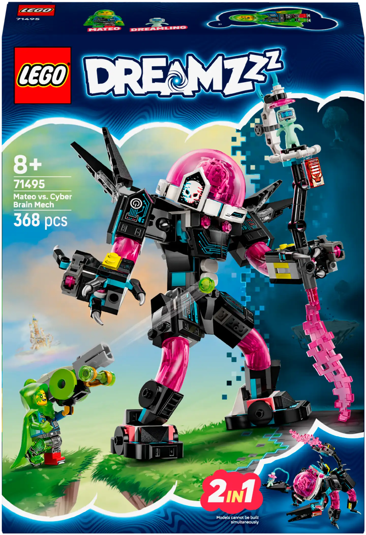 LEGO® DREAMZzz 71495 Mateo vastaan kyberälykkörobotti - 2
