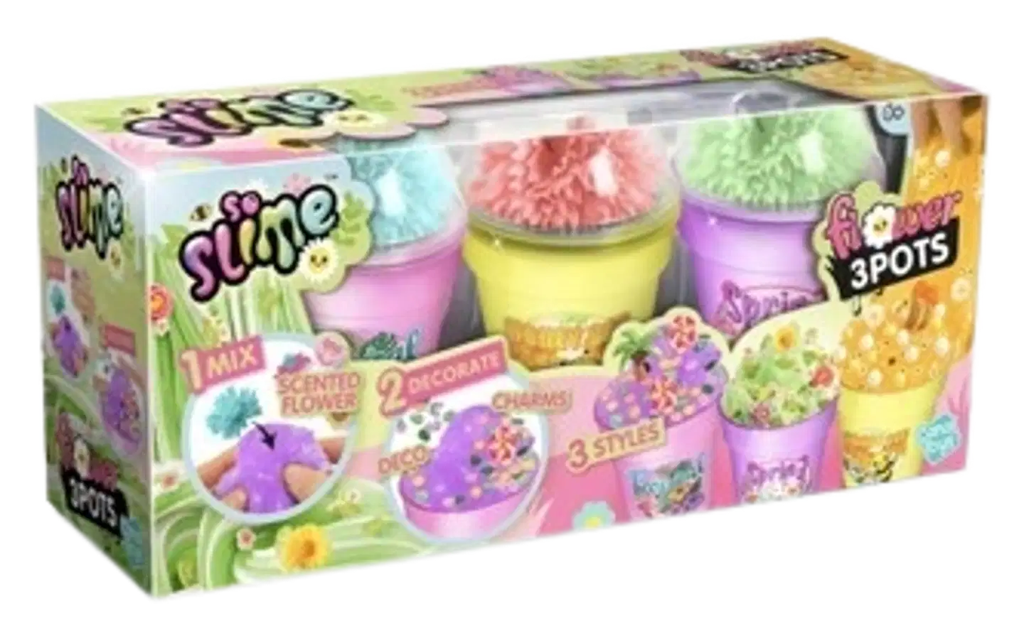 So Slime  Kukkaruukku 3 kpl