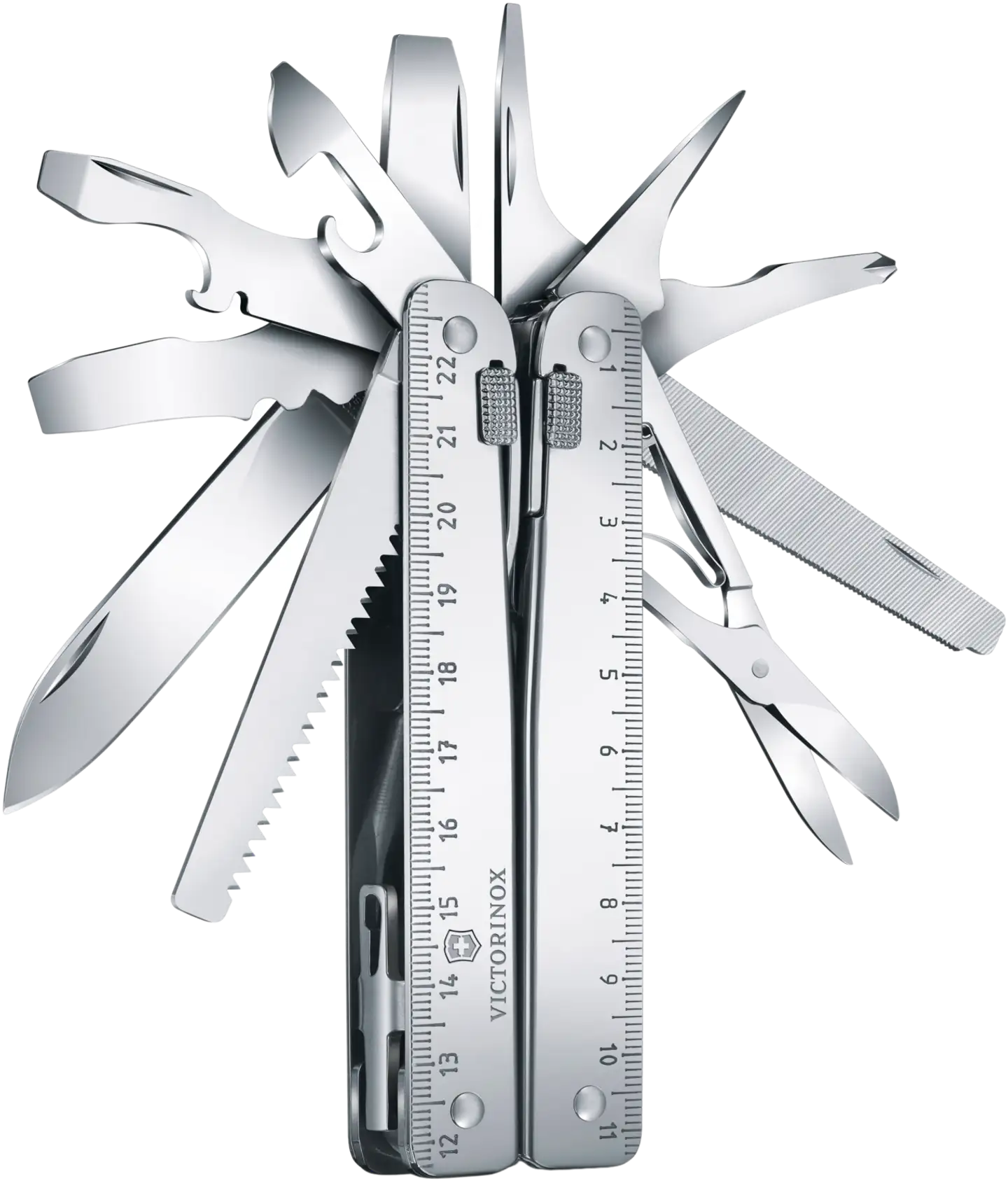 Victorinox monitoimityökalu Swiss Tool X nahkakotelossa - 3