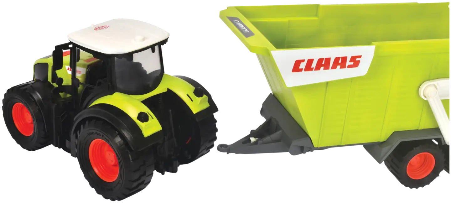 Dickie Toys CLAAS Ares traktori ja kippiperäkärry valoin ja äänin - 5