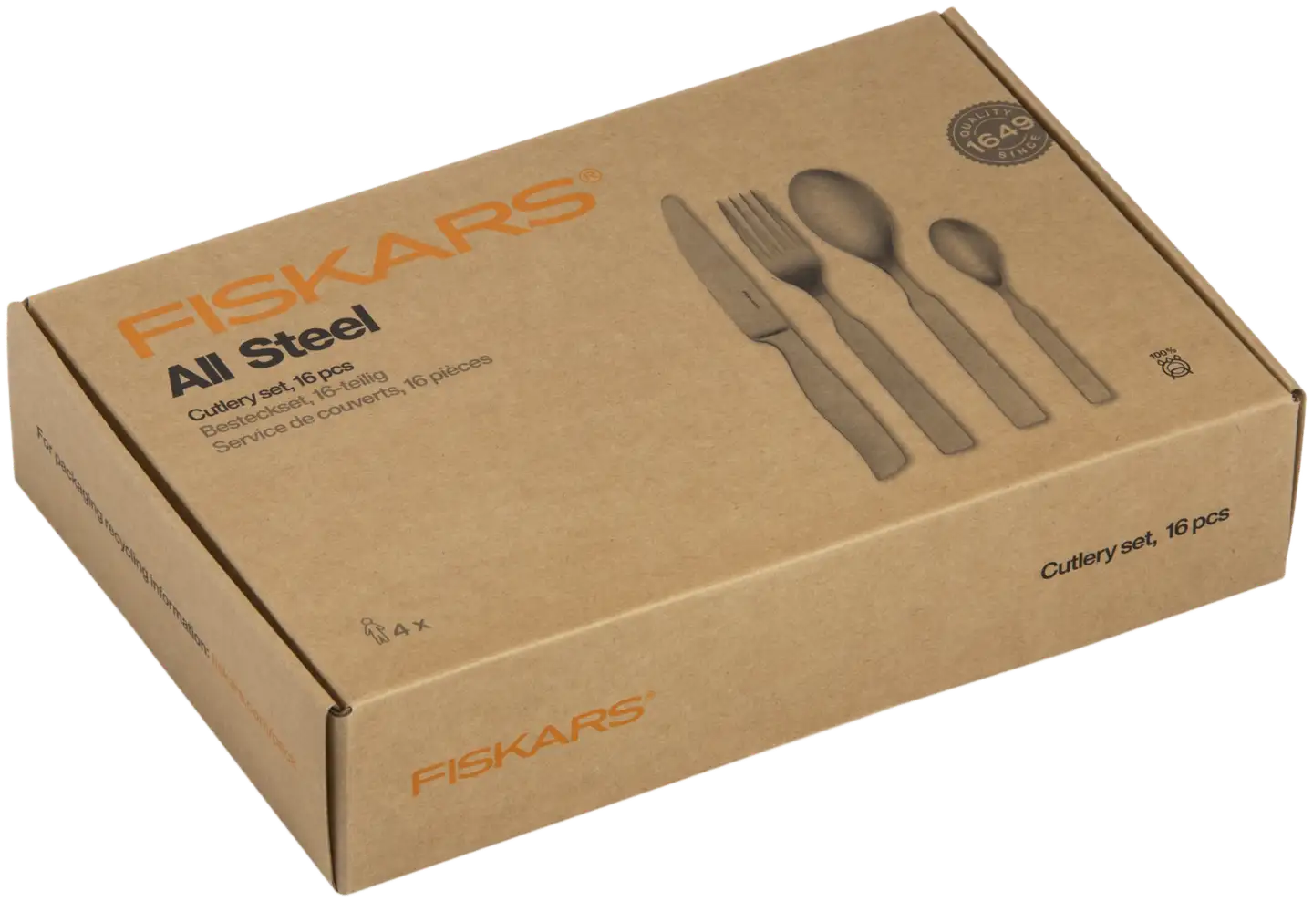 Fiskars Aterinsetti All Steel 16 os. - 5