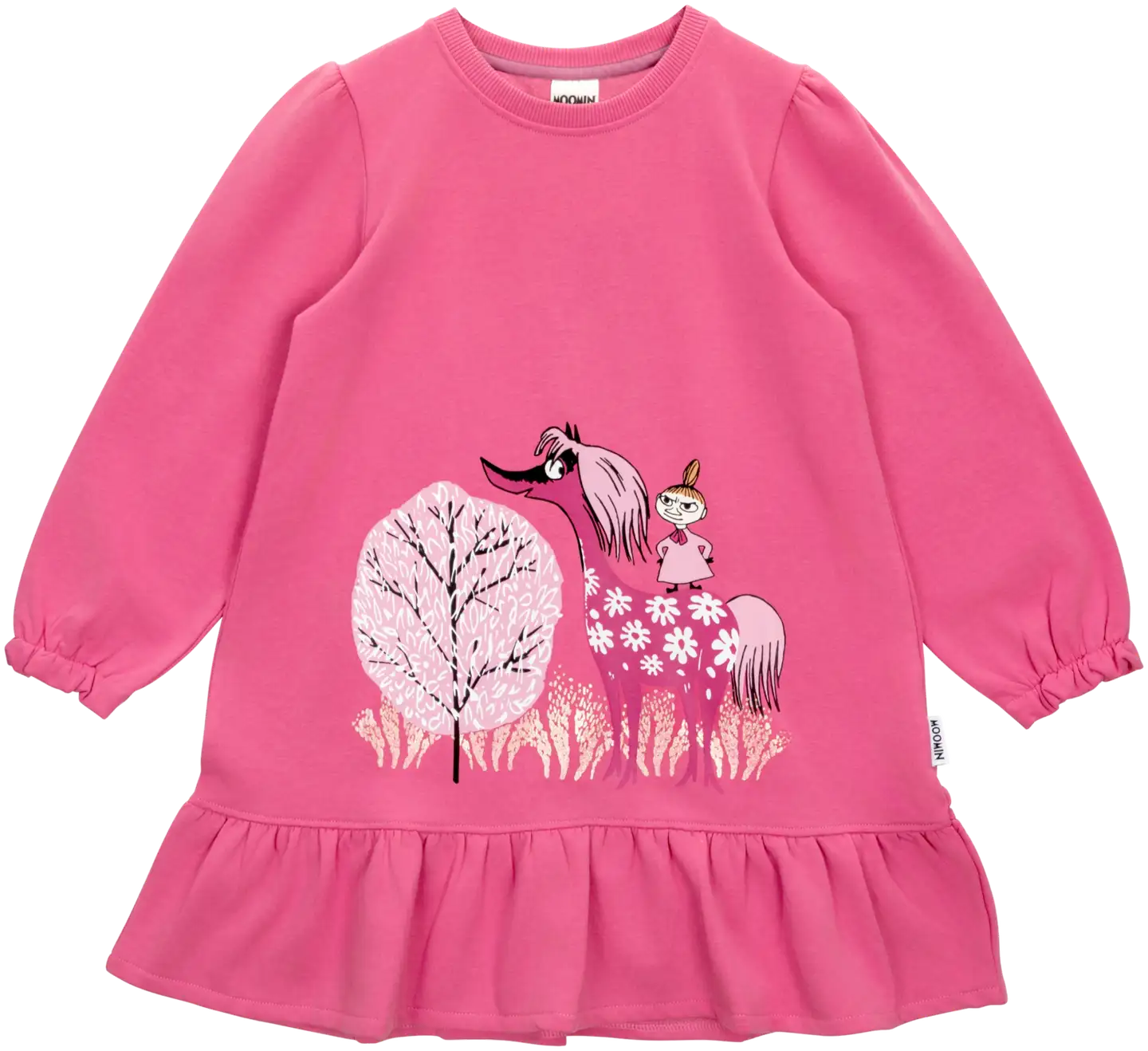 Muumi lasten mekko Kikka 590163 - Pinkki - 1