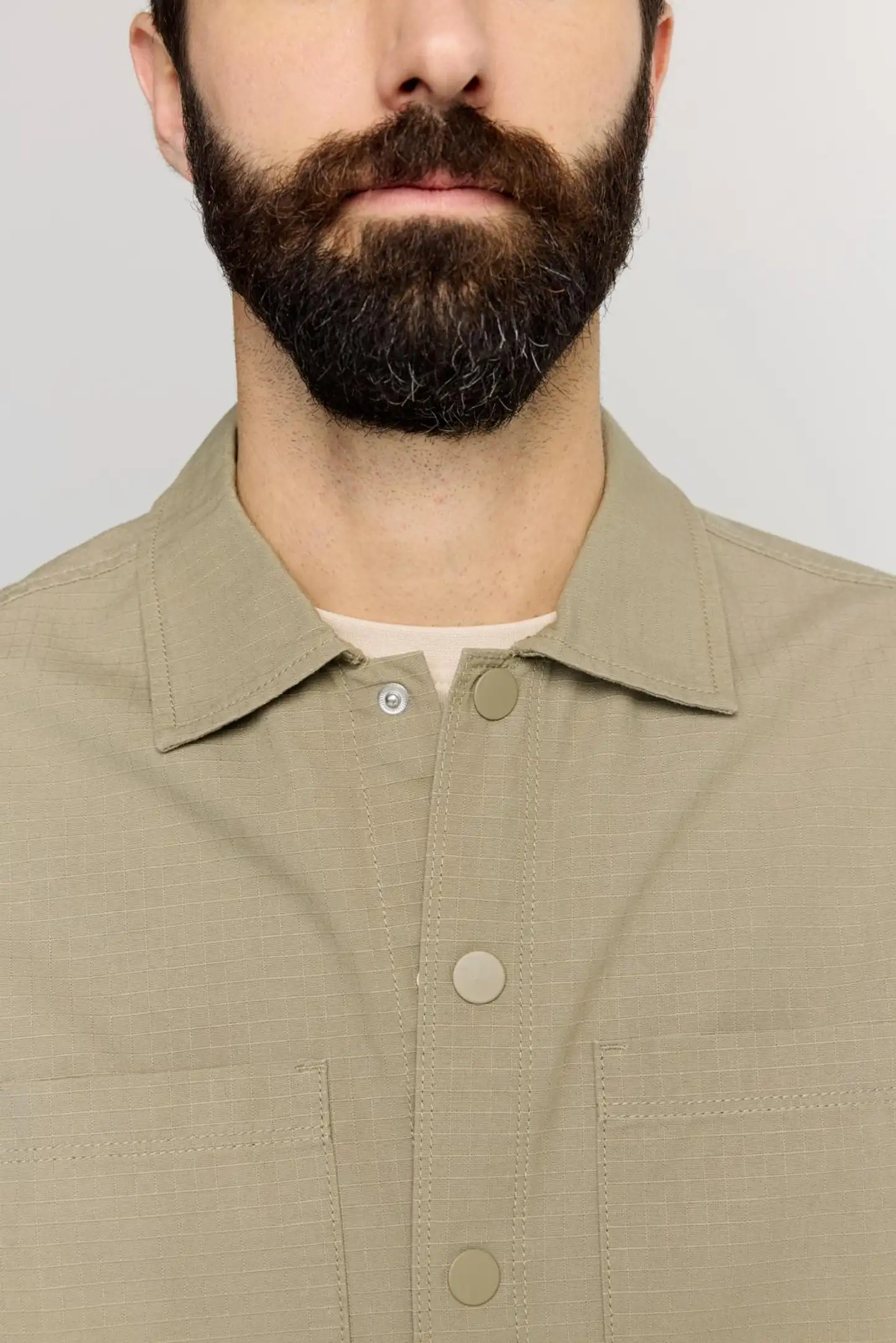 Finlayson miesten paitatakki ripstop - Green - 6