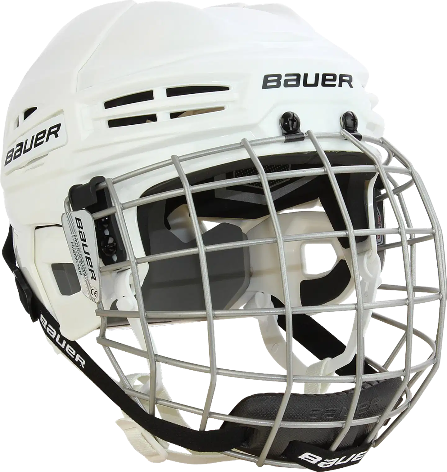Bauer jääkiekkokypärä IMS 5.0 C, musta, BLKS - VALKOINEN