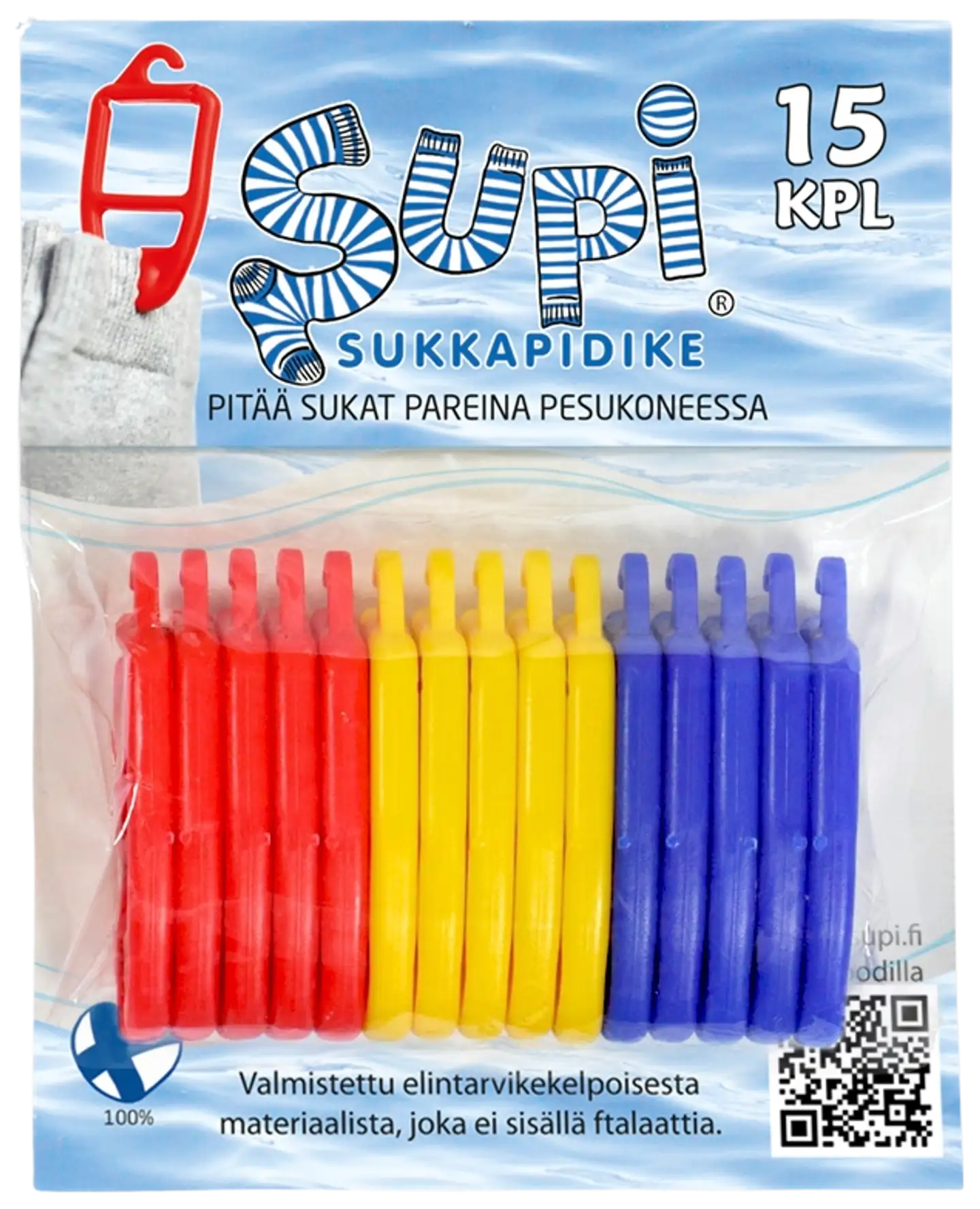 Supi sukkapidike 15 kpl, erilaisia - 4