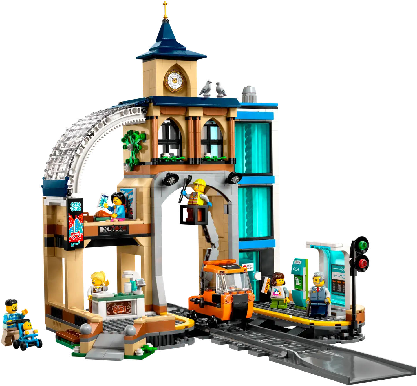 LEGO® City Trains 60469 Päärautatieasema - 4