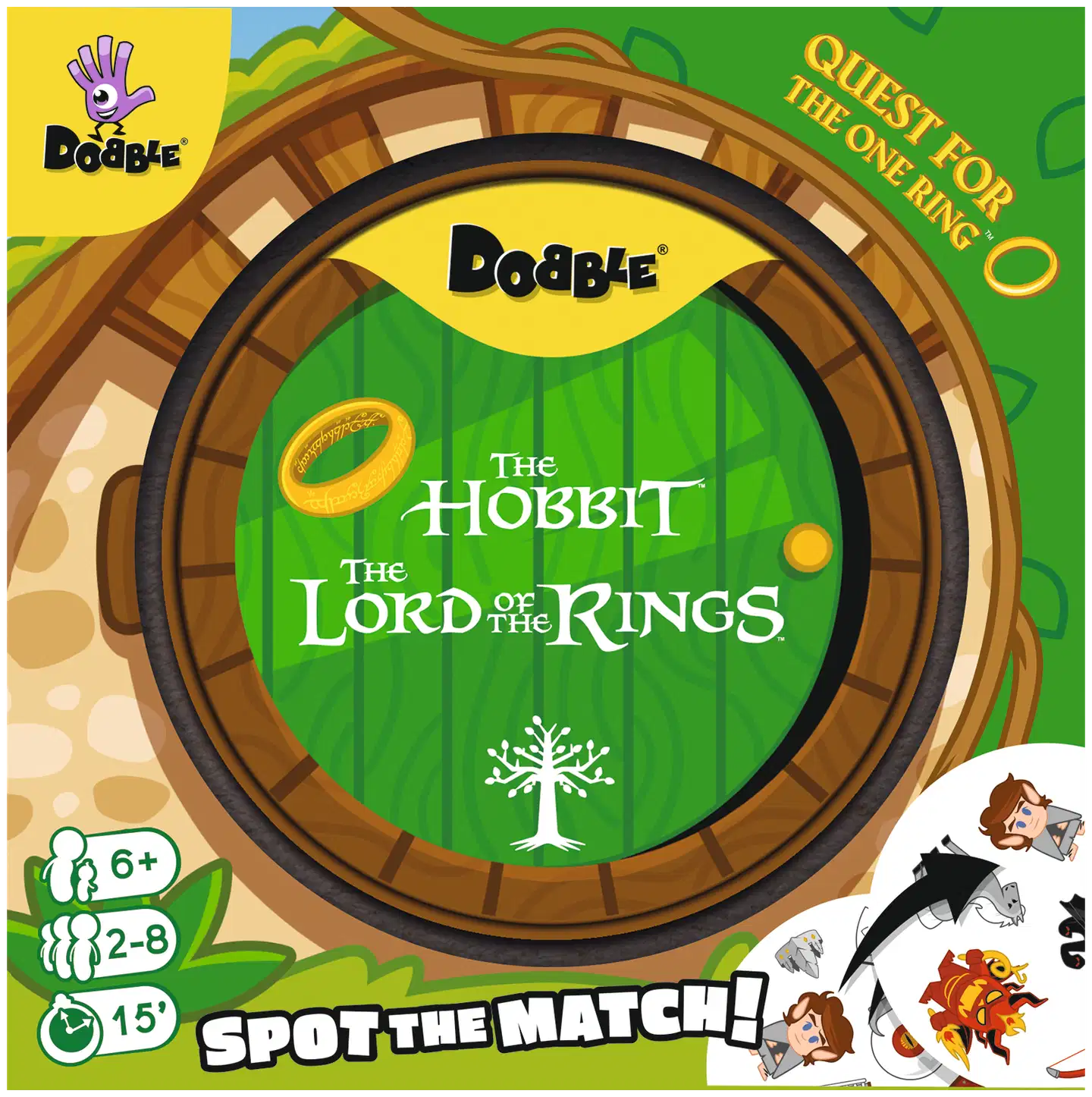Dobble Lord of the Rings ENG -lautapeli - 6