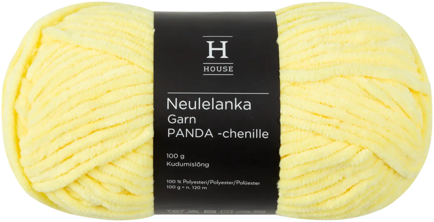 House lanka Panda chenille 100g lemonade