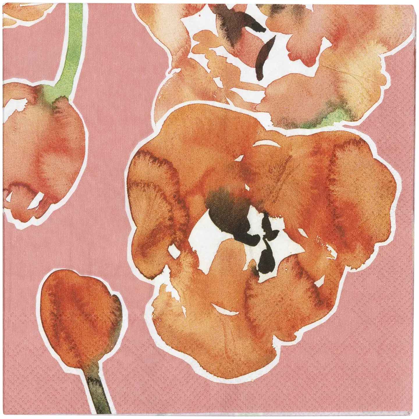Pentik Lilia lautasliina oranssi 25x25 cm 20 kpl