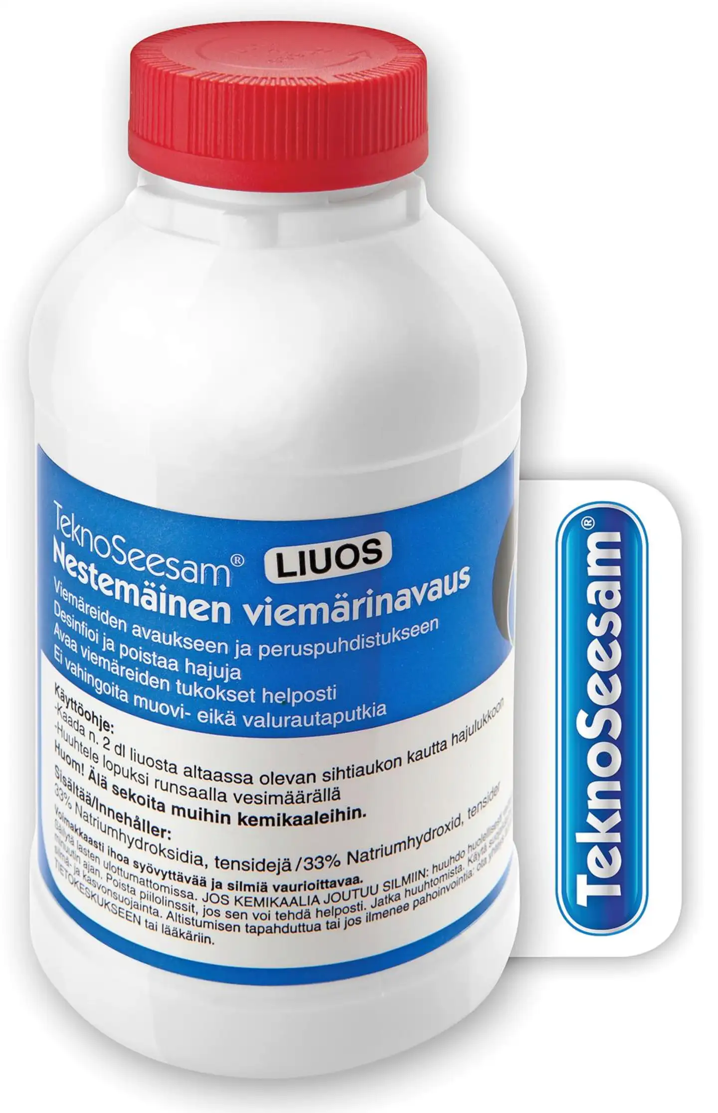 Teknoseesam 0,5l viemärinavausaine liuos