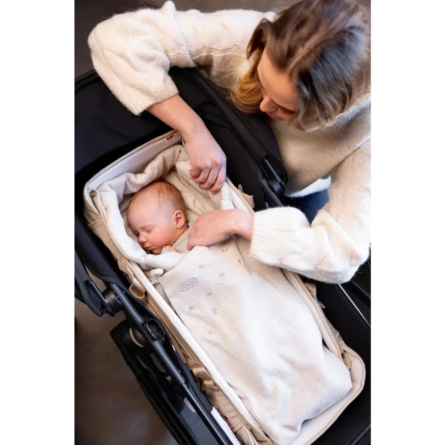 Voksi unipussi Wool Wrap beige - 5