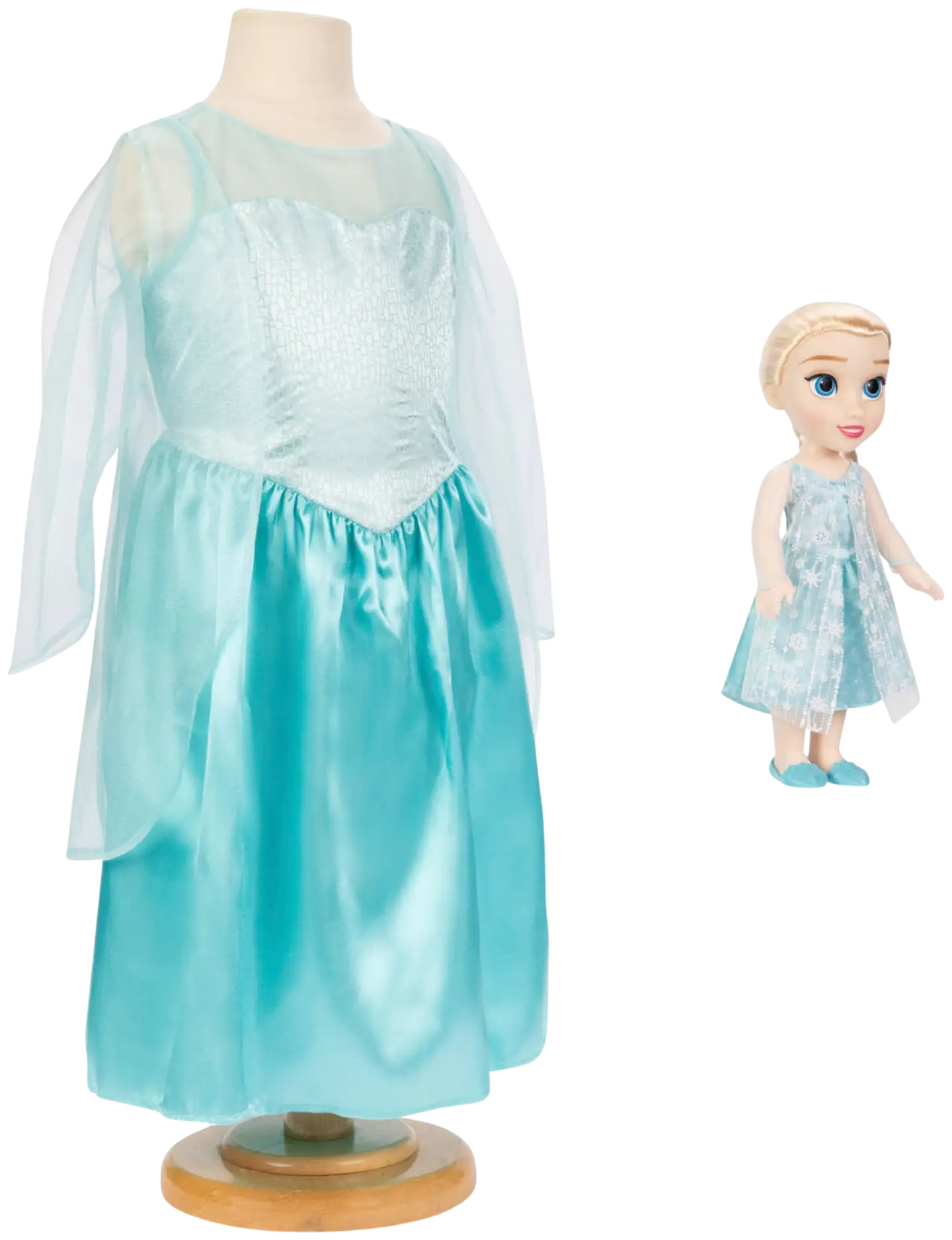 Disney Princess nukke ja mekko Frozen Elsa - 2