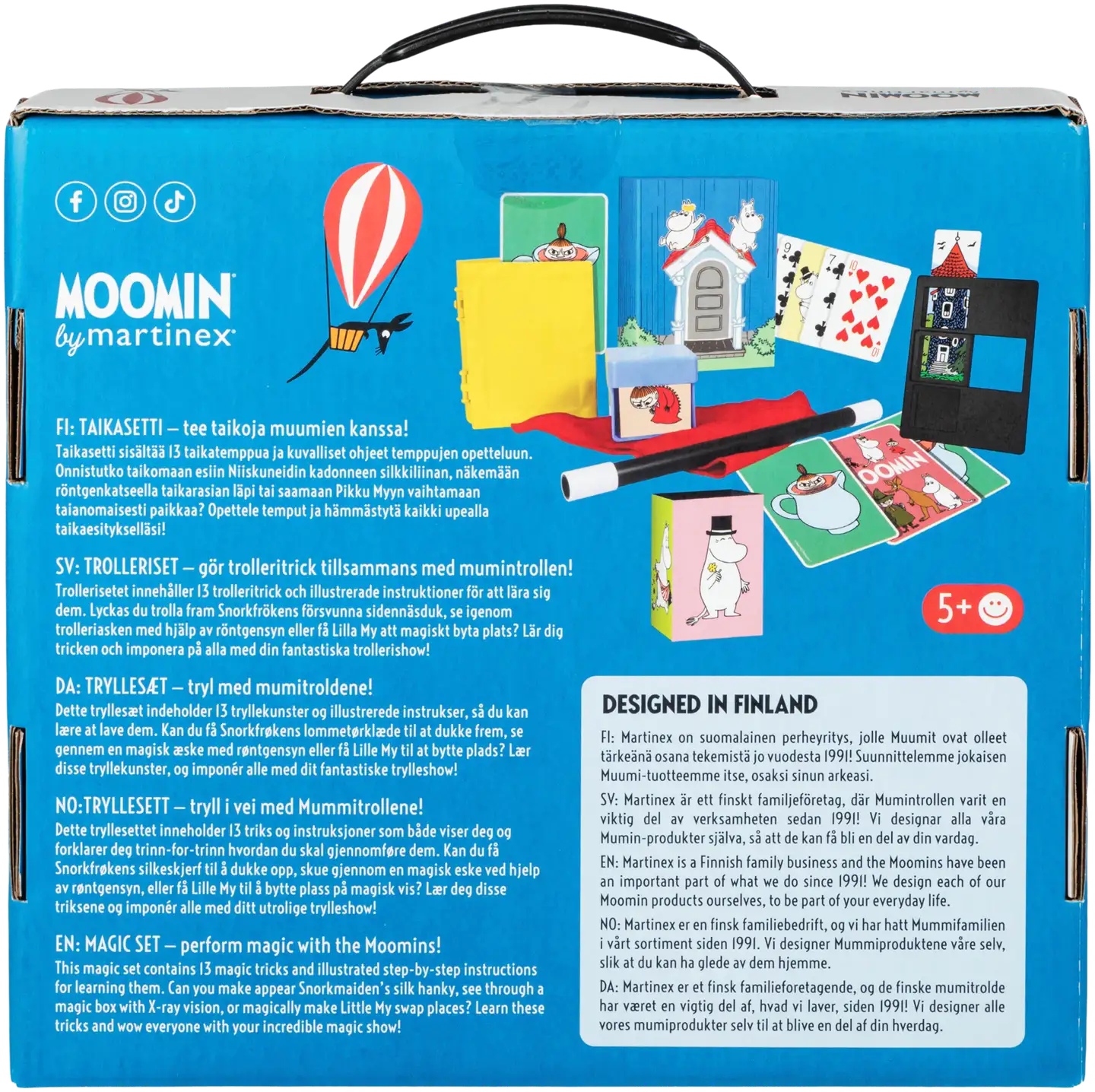 Peliko Muumi taikasetti - 3