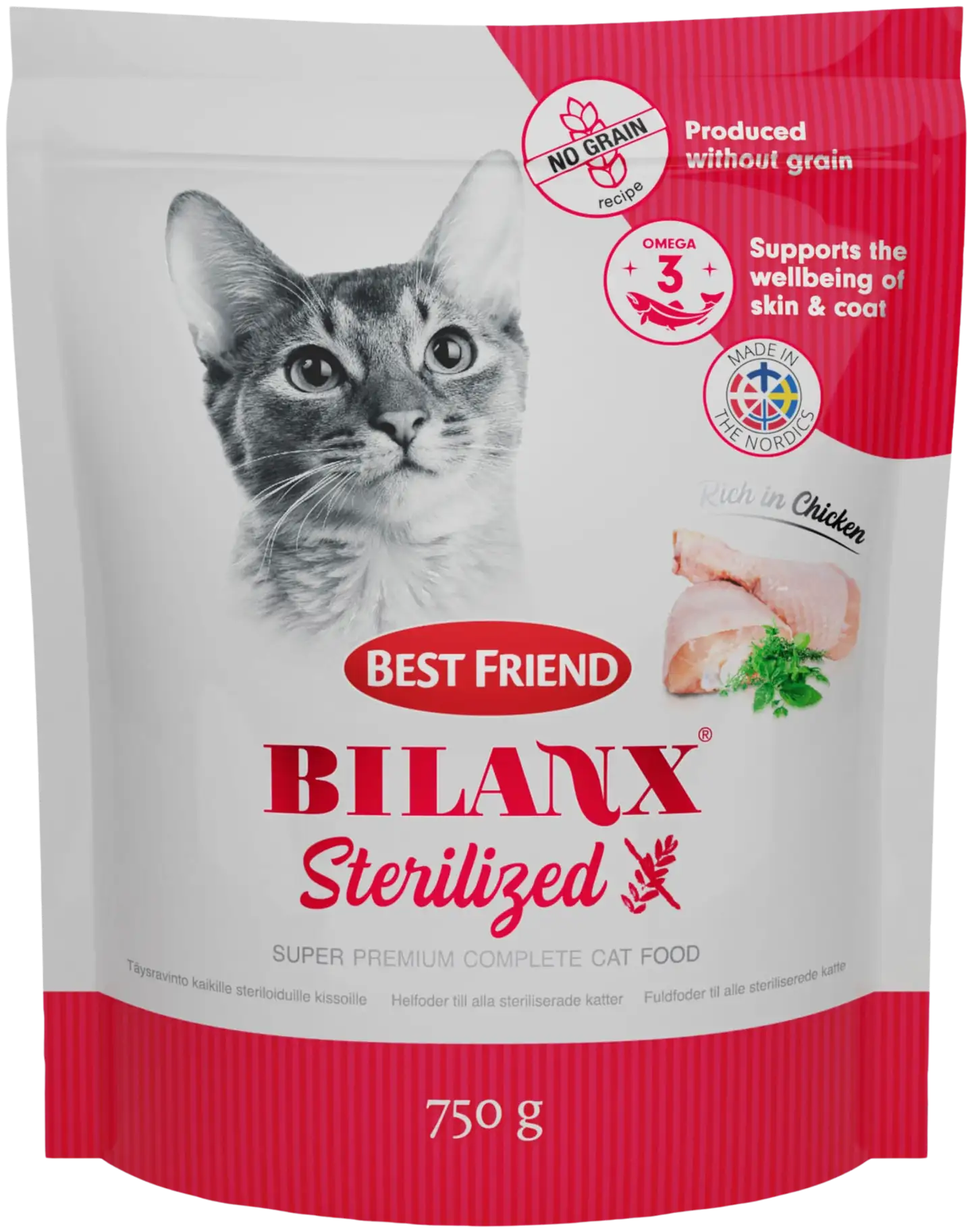 Best Friend Bilanx Viljaton steriloitu 750g