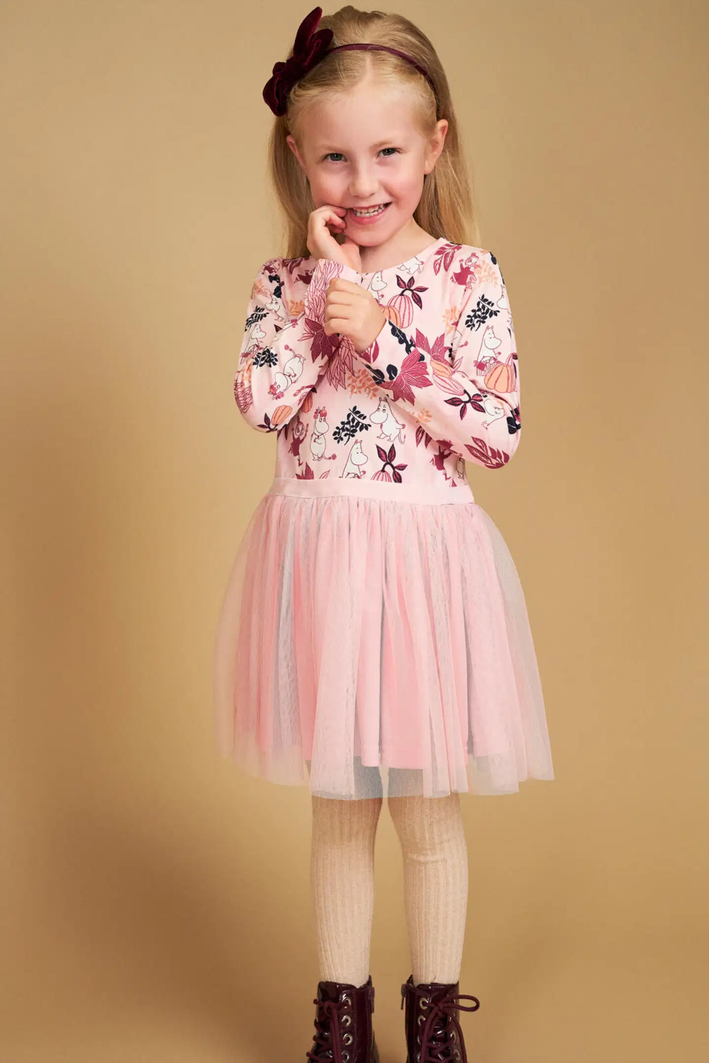 Martinex Muumi lasten mekko Kurpitsa 592654 - roosa - 4