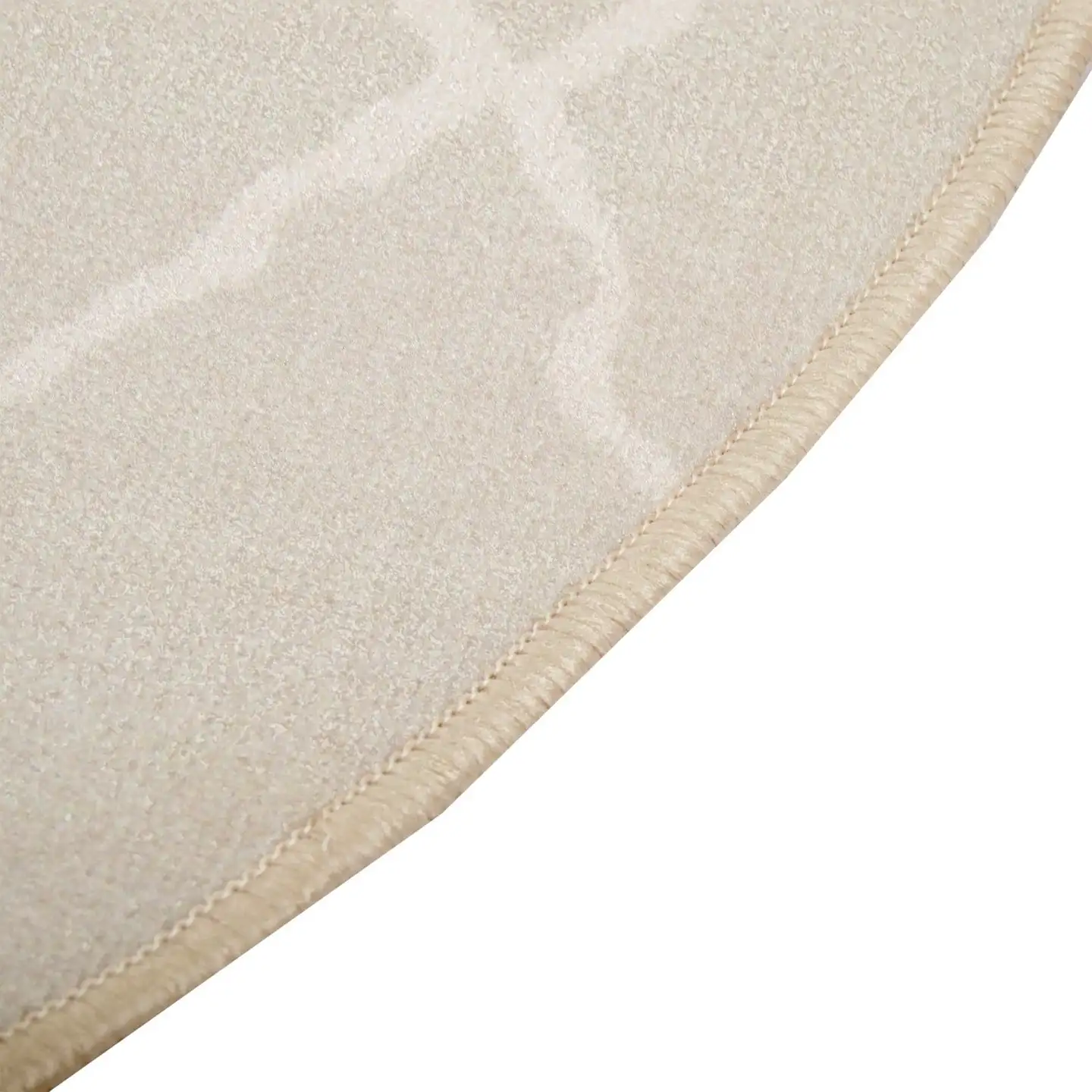 ihankotona matto Carlos Ø133 cm beige - 2