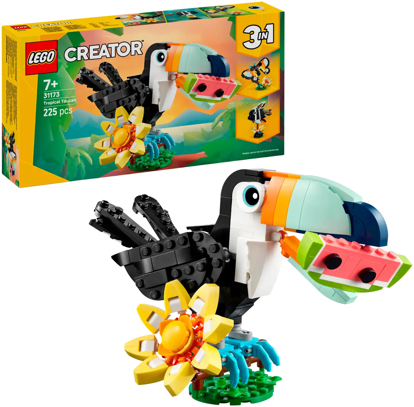 LEGO Creator 31173 Villieläimet: trooppinen tukaani - 1