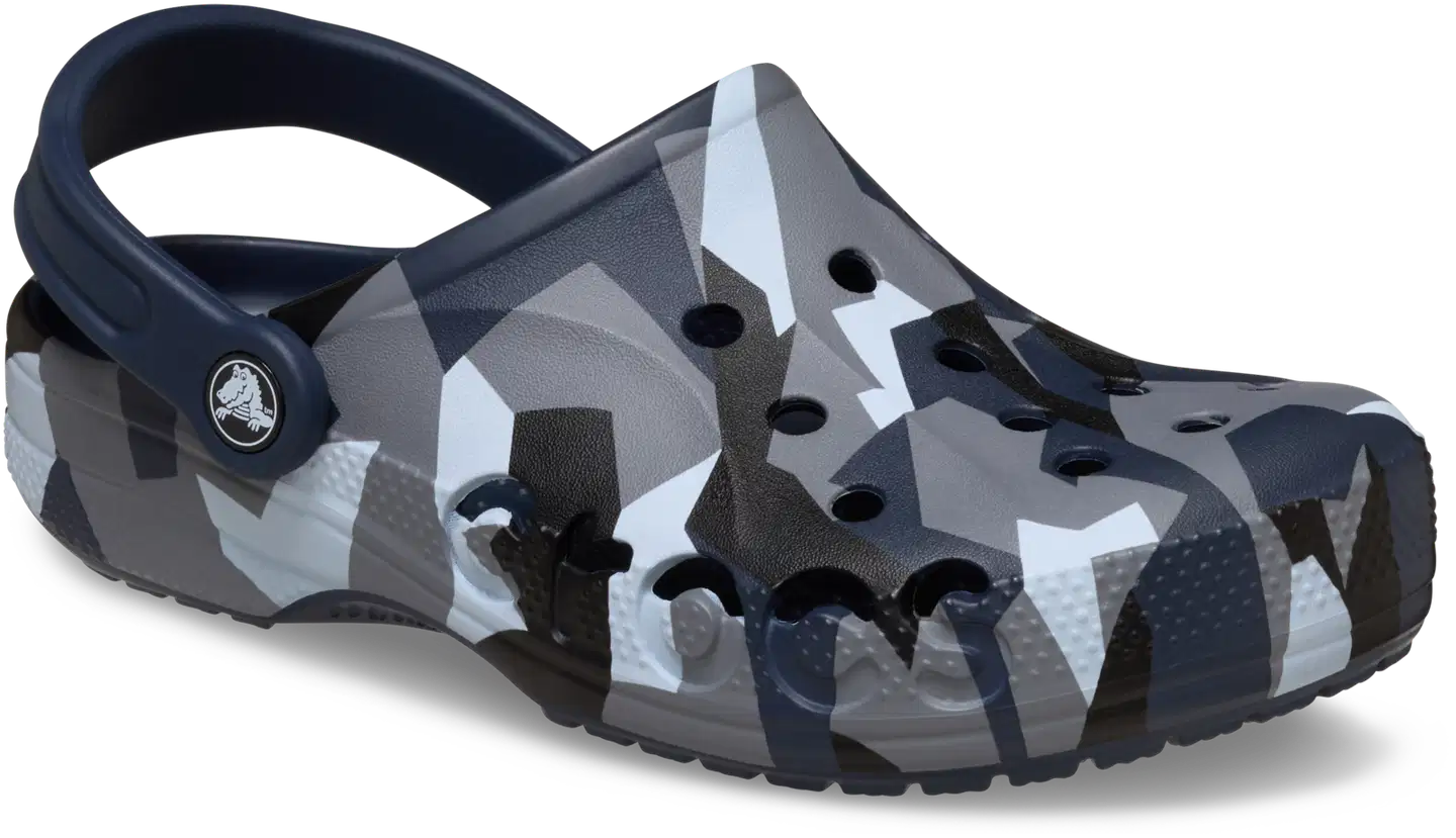 Crocs miesten pistokas Baya Seasonal Printed Clog - Navy/multi - 4