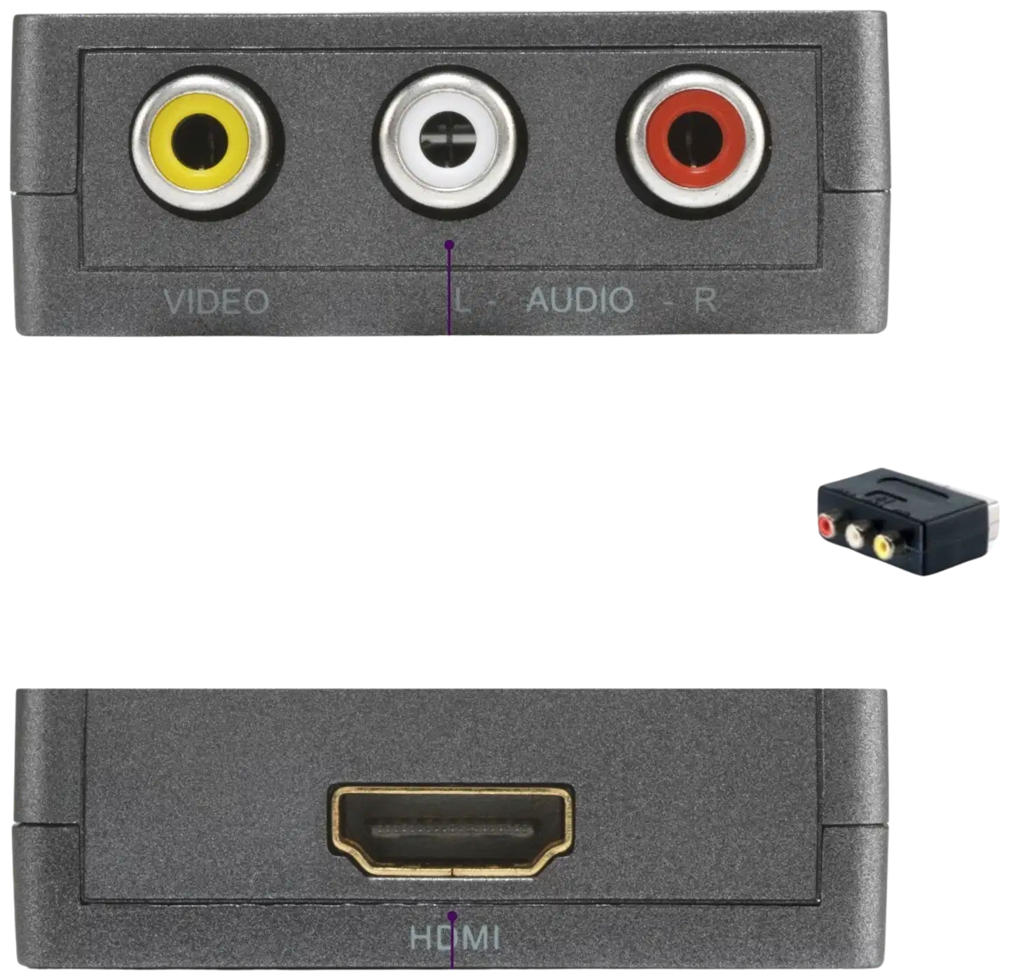 Marmitek SCART-HDMI-muunnin Connect AH31 E - 3