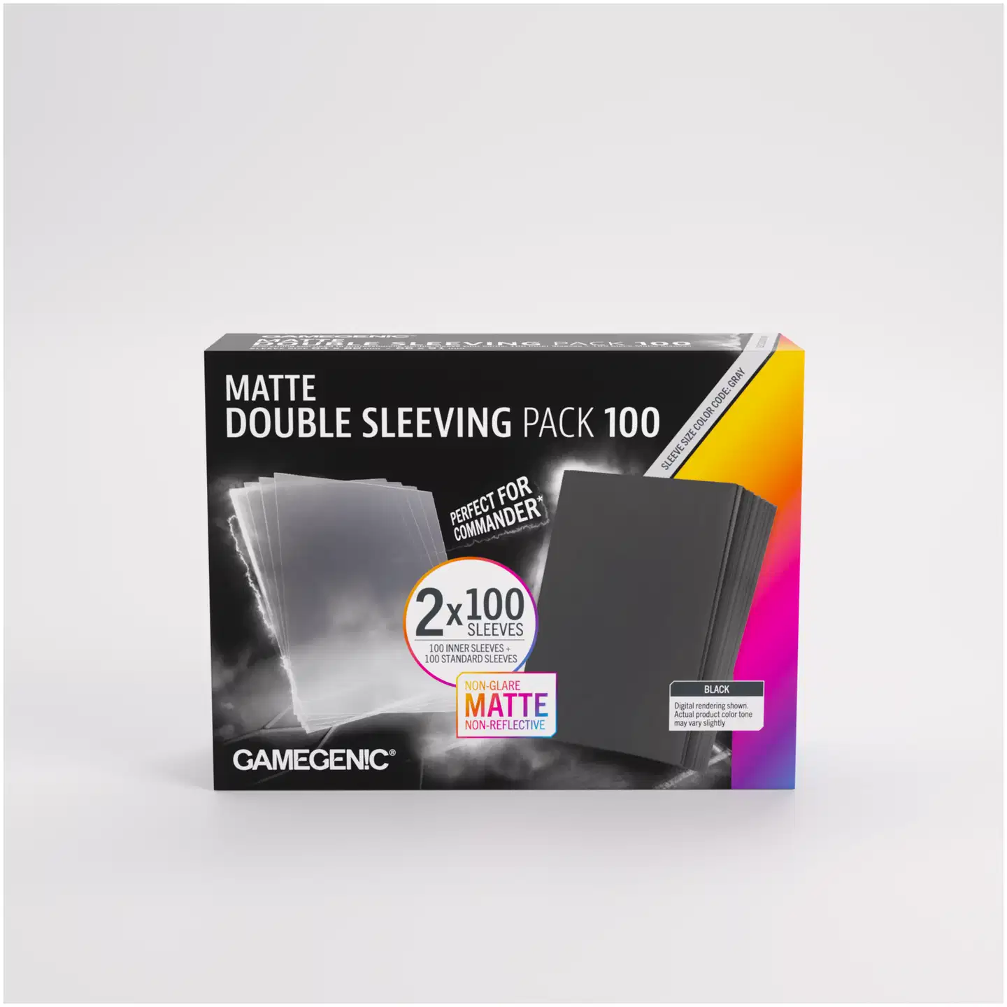 Gamegenic Matte -tuplasuojapakkaus 100 kpl, 66 × 91 mm - 3