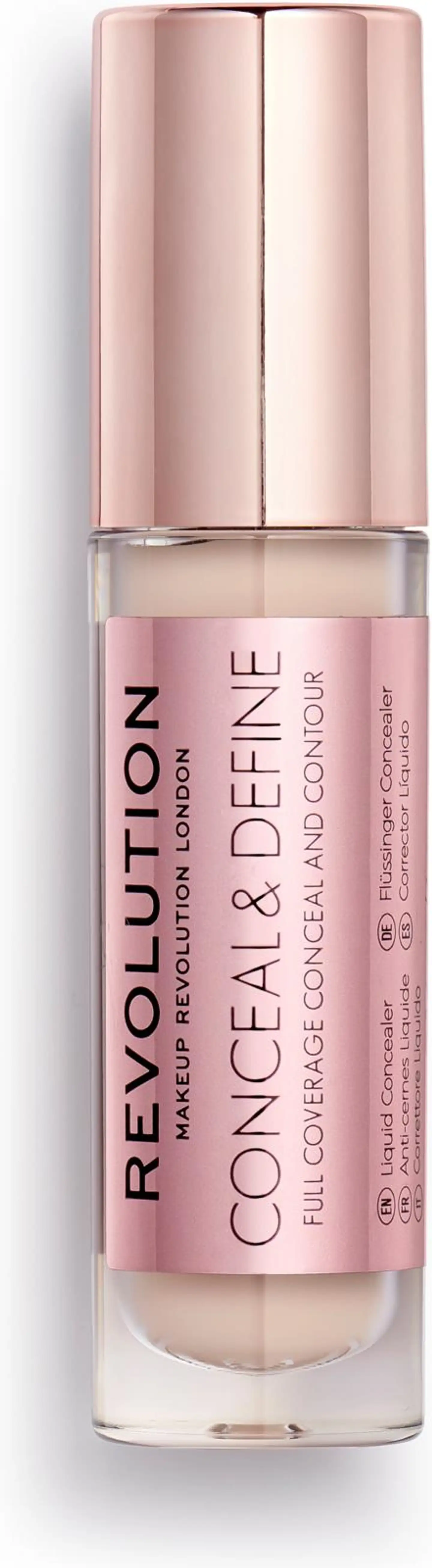 Makeup Revolution Conceal & Define Concealer C0.5 peitevoide - 1