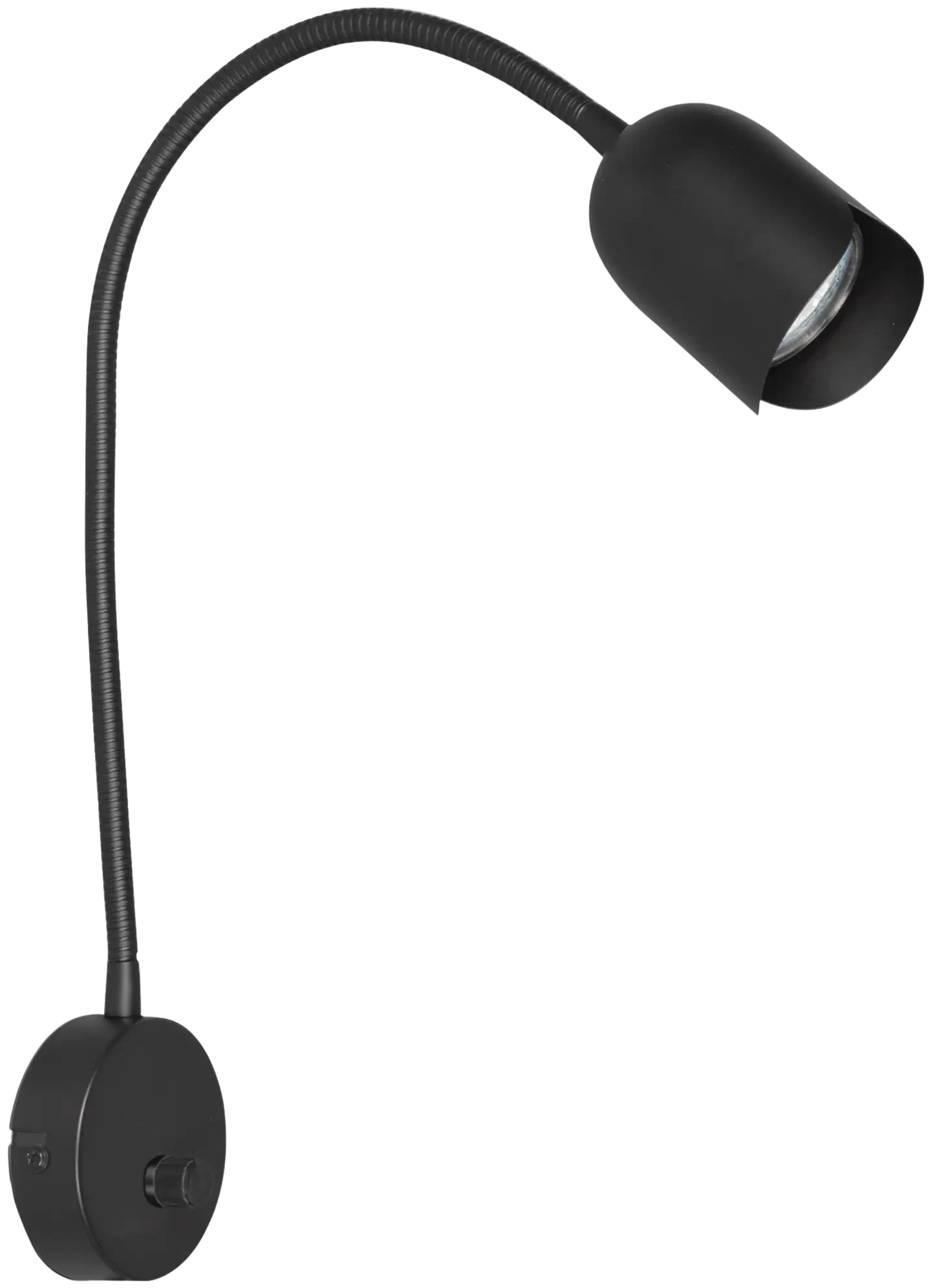 Sessak Lighting Nuppu 1-os seinäspotti S62212-1MU musta - 1