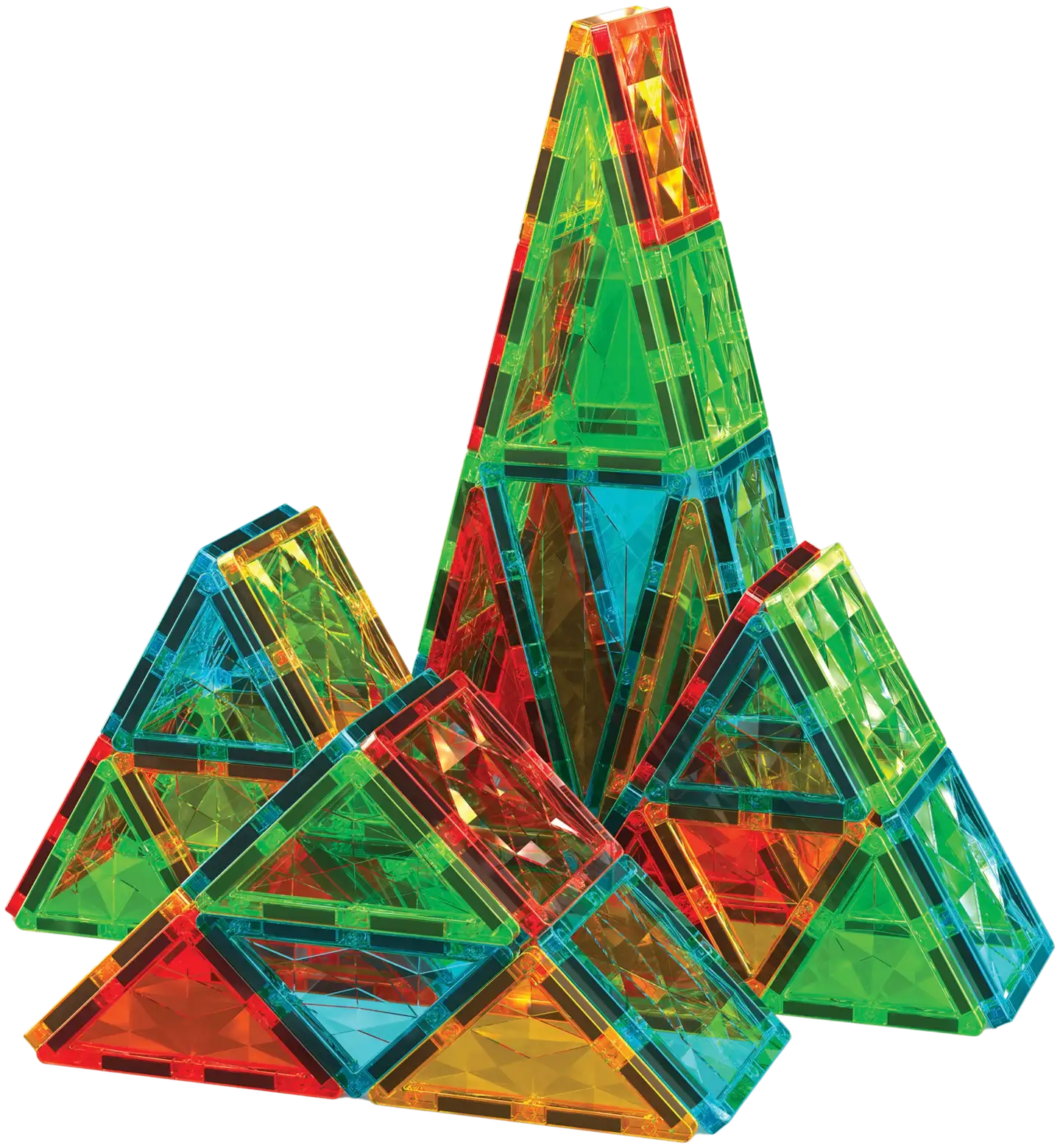 Geomag Tiles Gems Rakennussetti 60 Osaa - 3