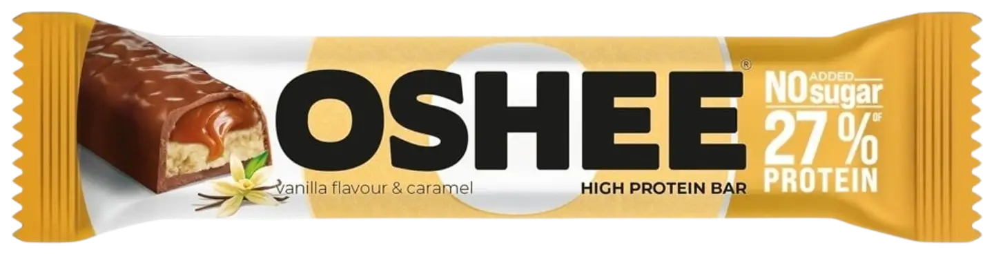 OSHEE Protein Bar Vanilla & Caramel 49g