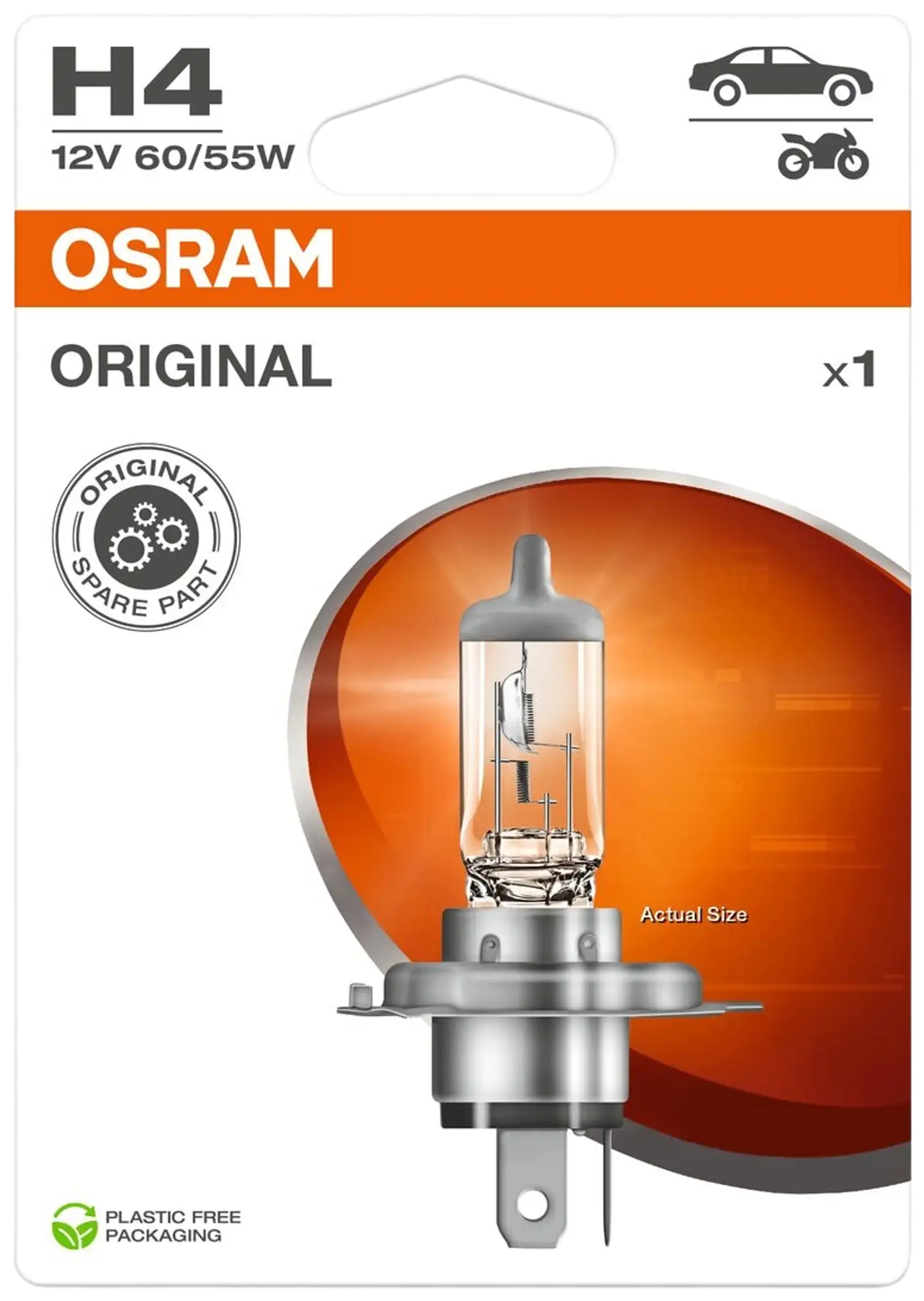 Osram Original H4 12V 60/55W polttimo