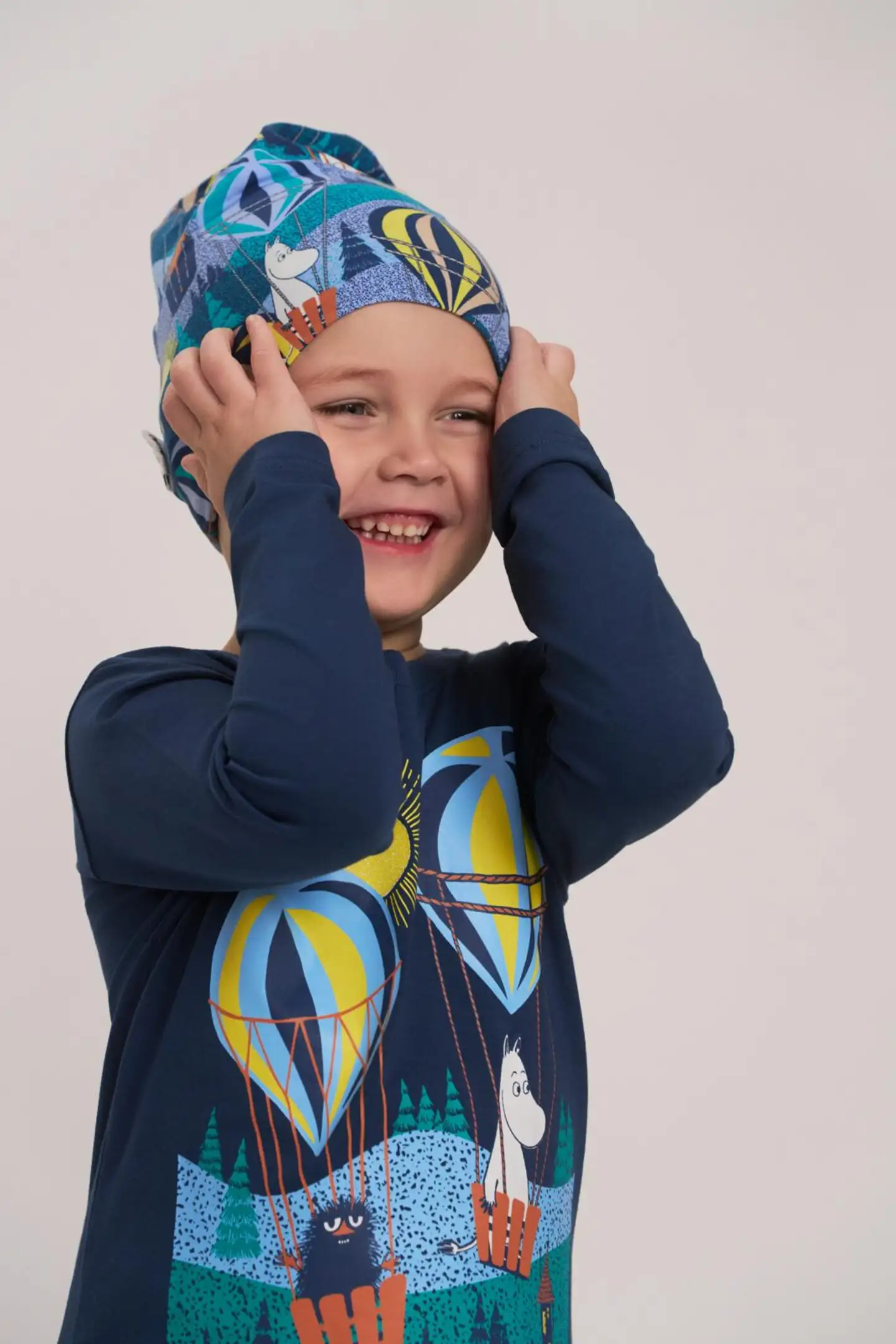 Muumi lasten paita Aamulento 591320 - tummansininen - 4