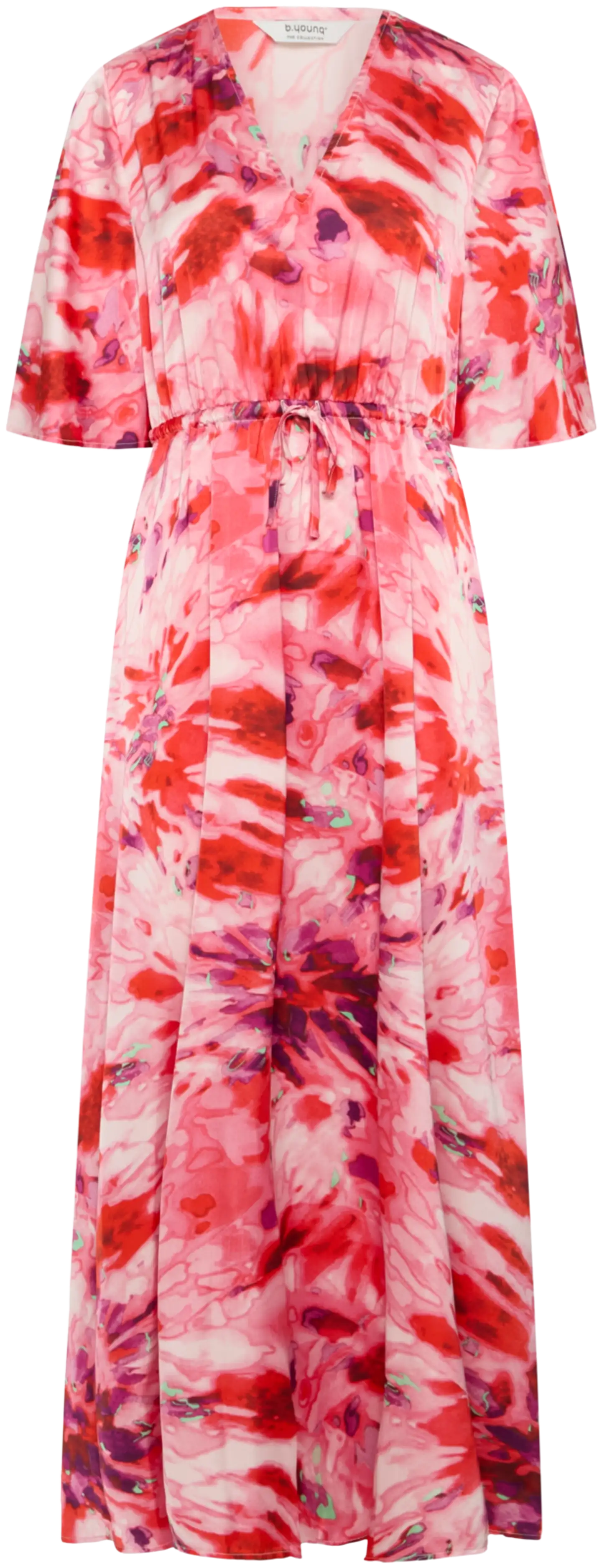 B.young naisten mekko Byfarinela - Pink Blurry Florals - 1