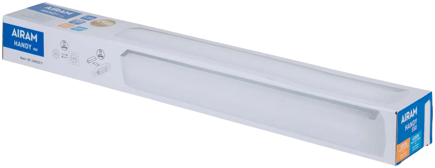 Airam Handy 550 työpistevalaisin IP21 8W 830/840 - 2