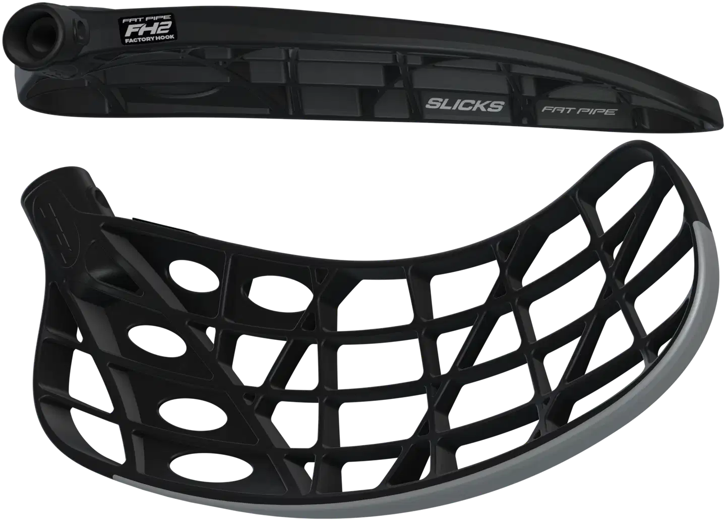 Fat Pipe Sb-mailan lapa CTRL SLICKS PPH Coal Black/PE Silver FH2 left