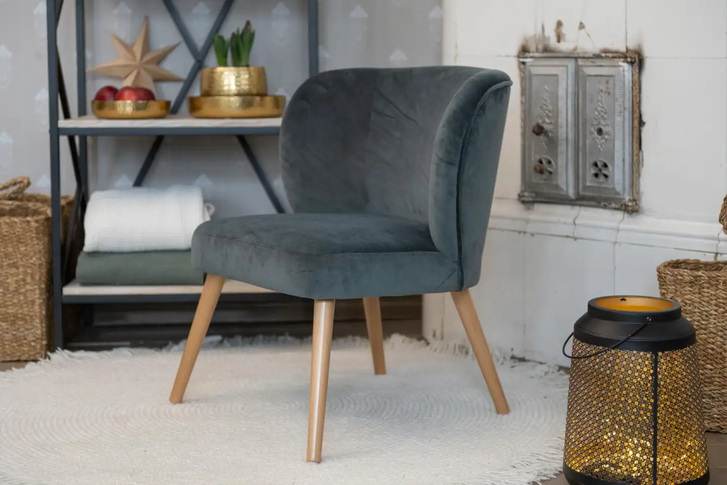 Fanni K Matto Laavu 160 cm luonnonvalkoinen - 8