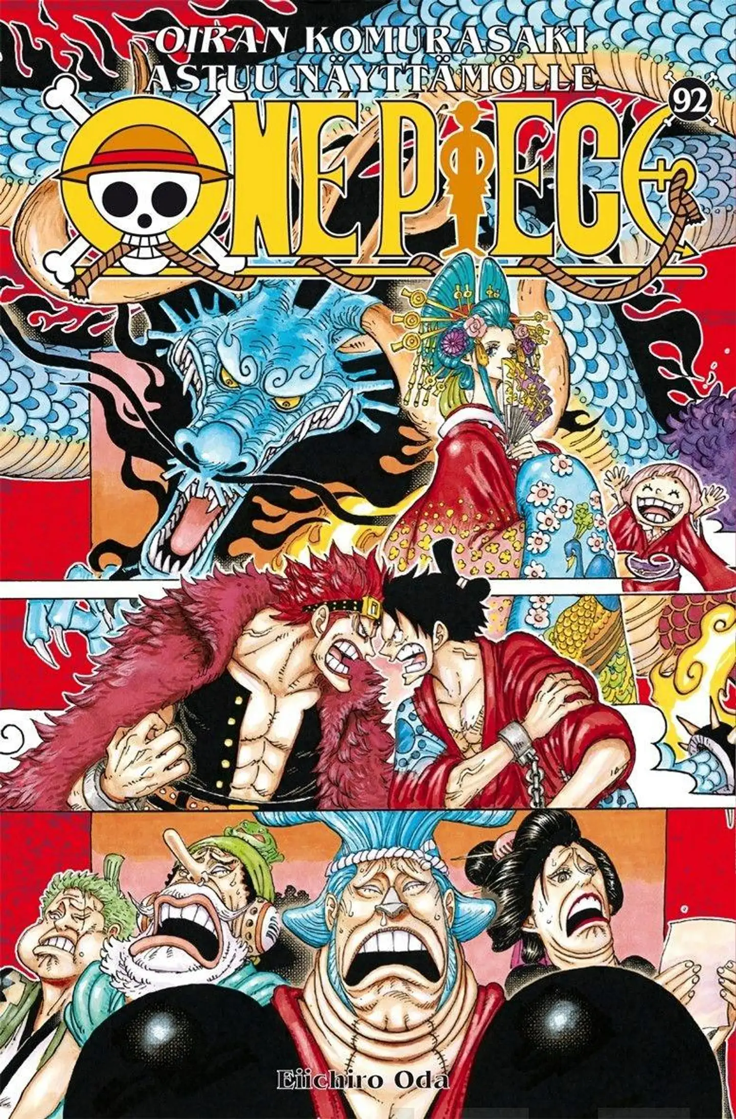 Oda, One Piece 92