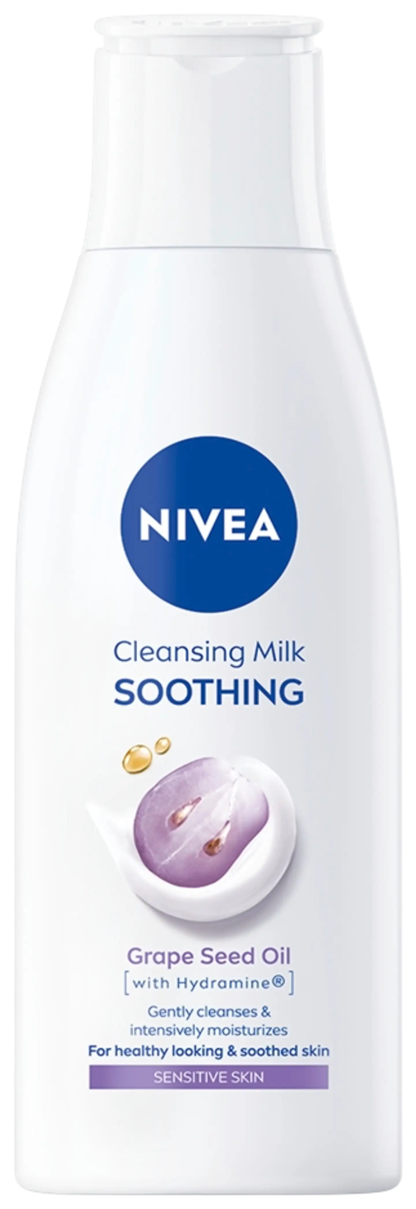 NIVEA 200ml Soothing Cleansing Milk -puhdistusemulsio