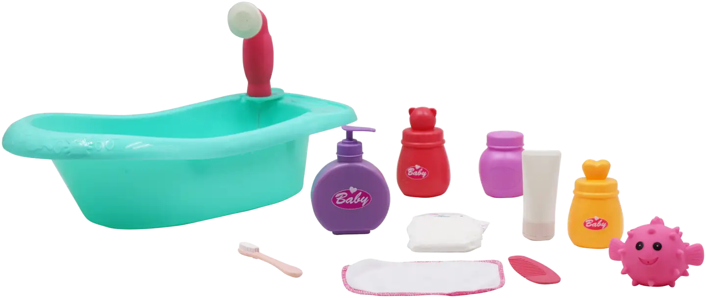 Happy Friend kylpyamme ja tarvikkeet