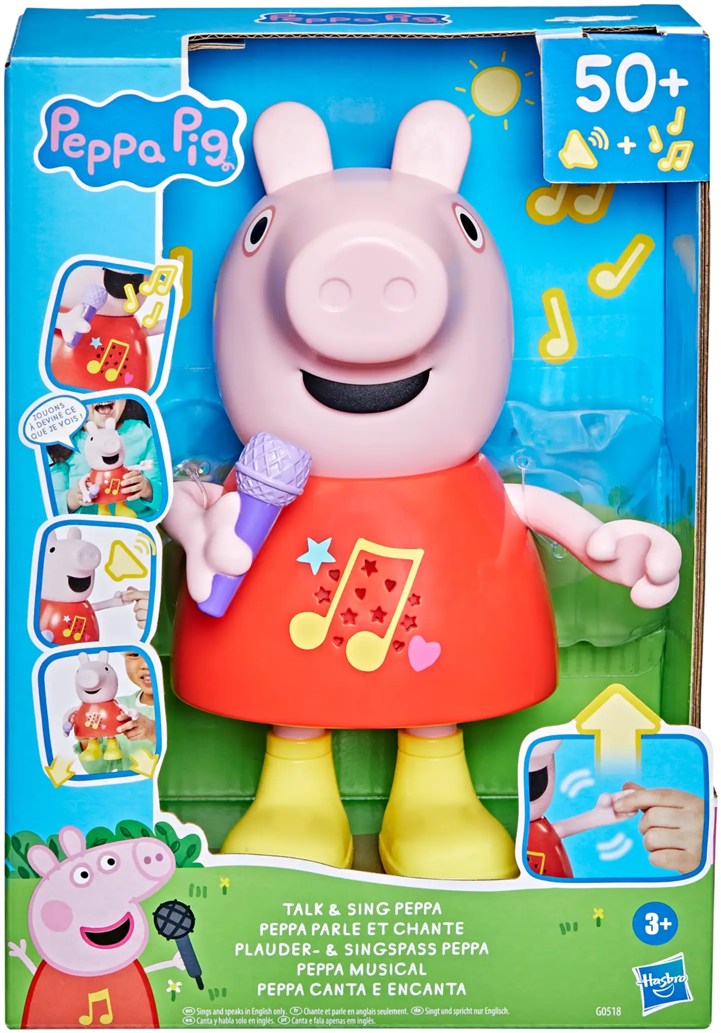 Peppa pig Interaktiivinen nukke Puhuva ja laulava Pipsa - 1