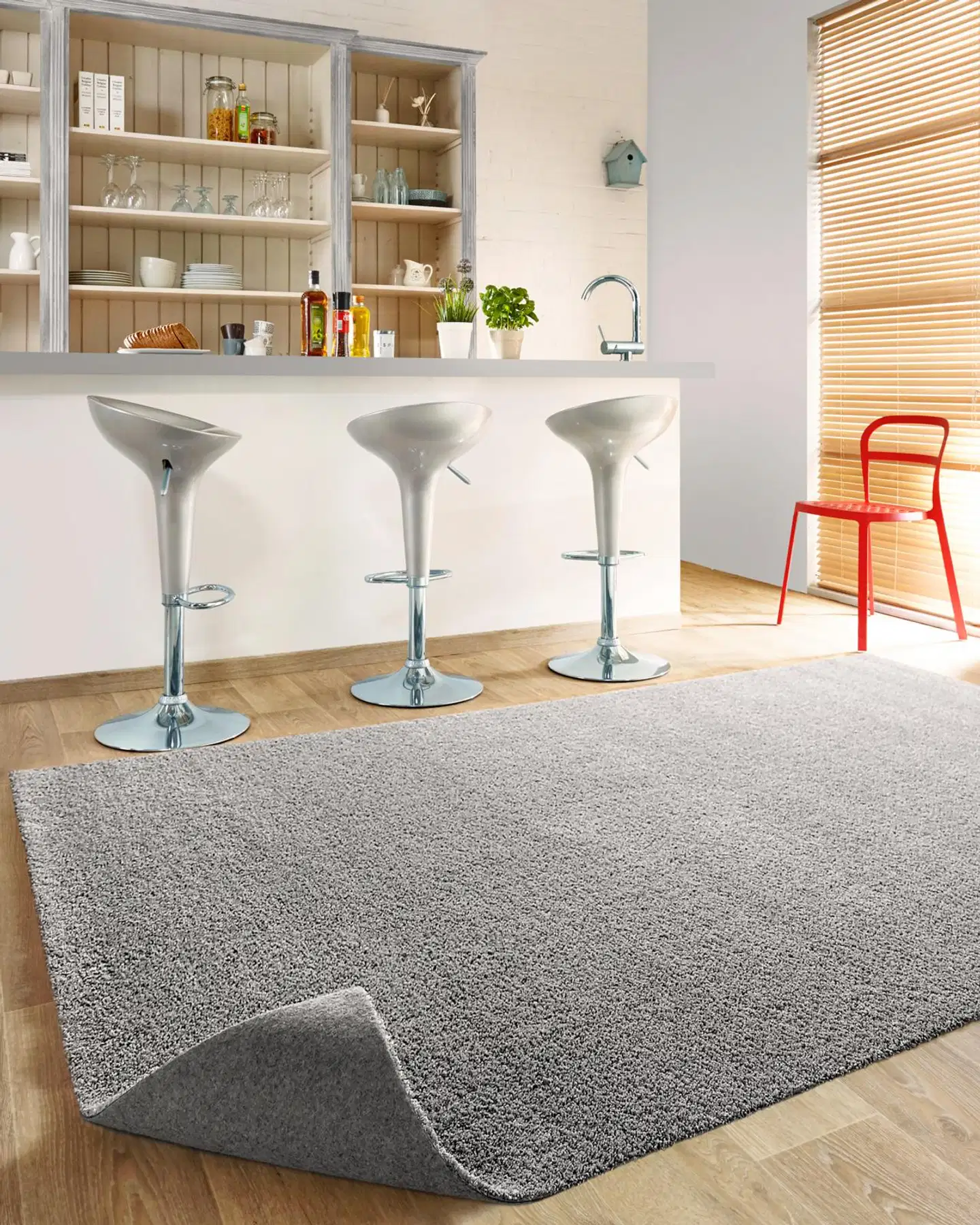 NOKOHOME nukkamatto Serena 240x340 cm vaaleanharmaa - 6