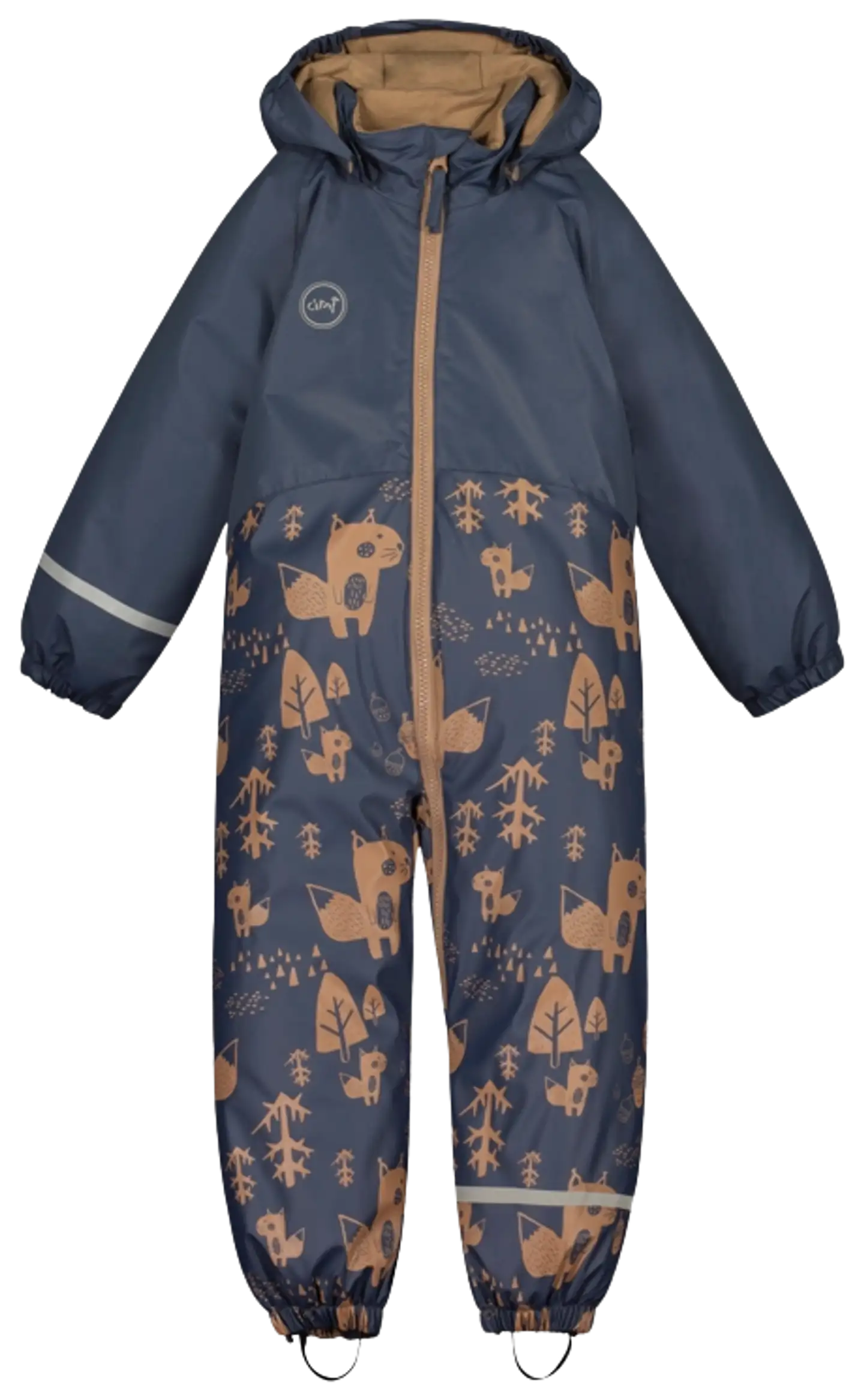 Ciraf lasten vanullinen sadehaalari Aurel - Navy - 1